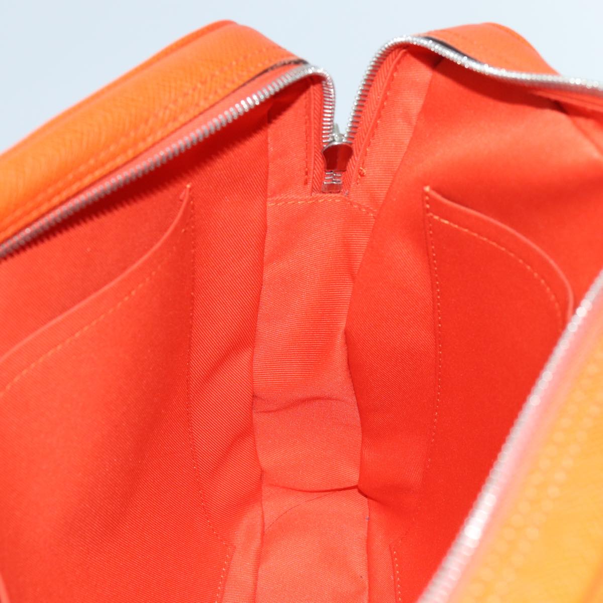 LOUIS VUITTON Taiga Porte Documents Voyage Business Bag Orange M30637 71448