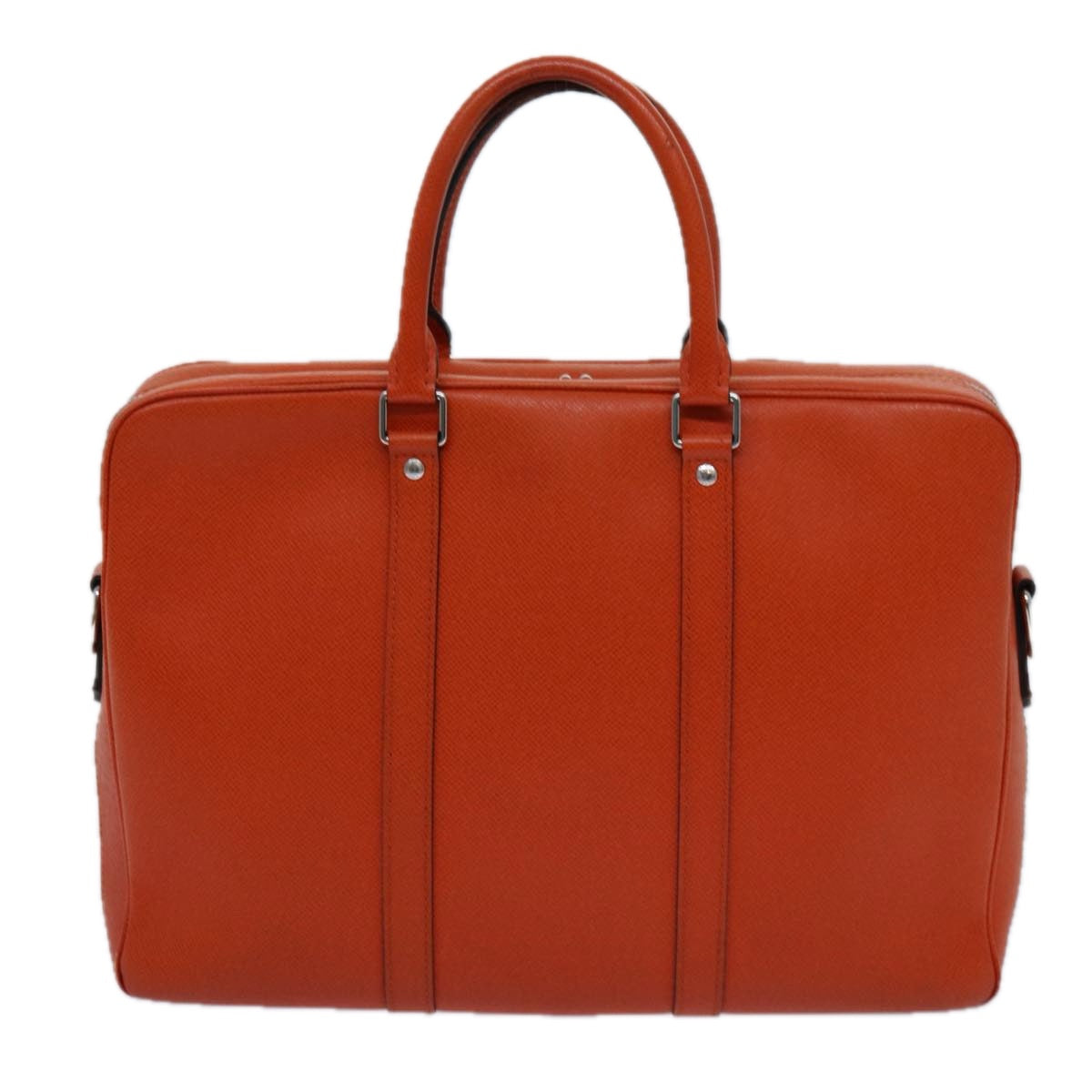 LOUIS VUITTON Taiga Porte Documents Voyage Business Bag Orange M30637 71448
