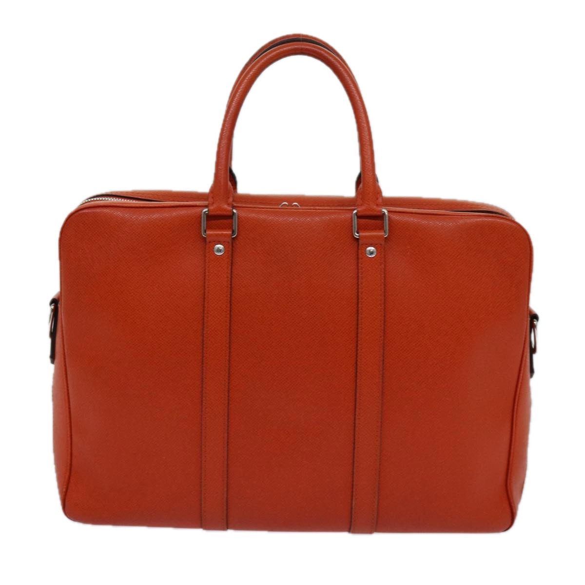 LOUIS VUITTON Taiga Porte Documents Voyage Business Bag Orange M30637 71448