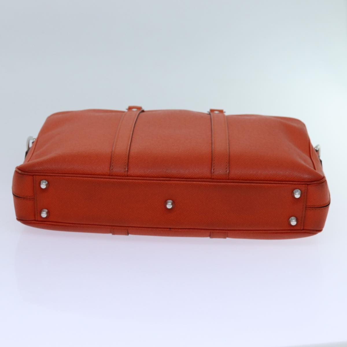 LOUIS VUITTON Taiga Porte Documents Voyage Business Bag Orange M30637 71448