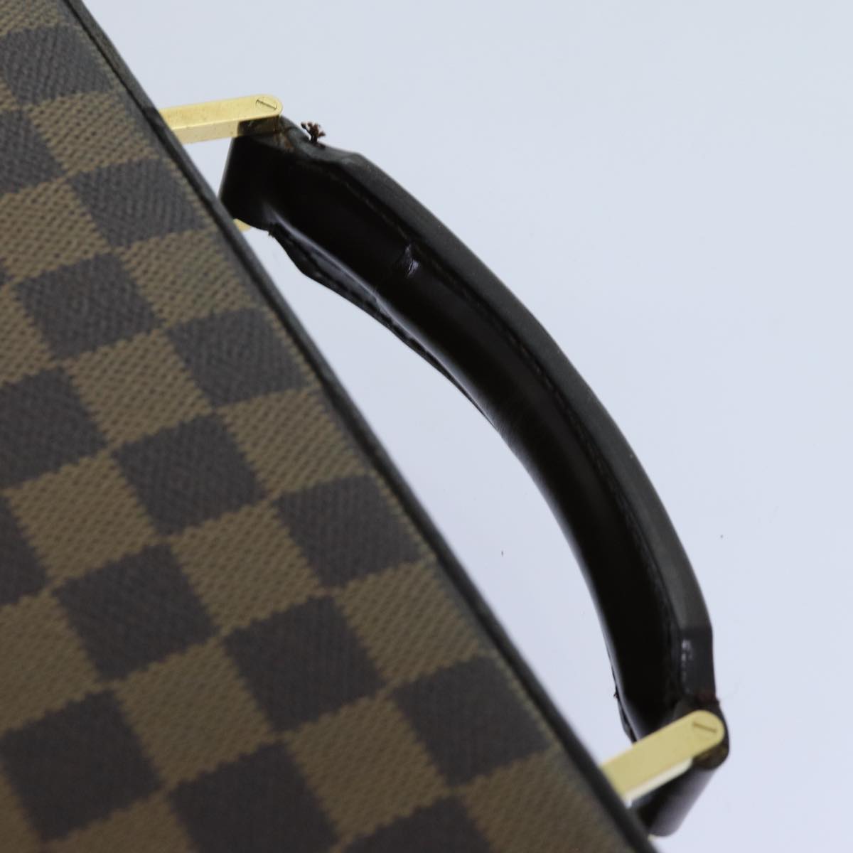 LOUIS VUITTON Damier Ebene Canvas Ordinatur Savana Bag 2way N53355 LV 71452