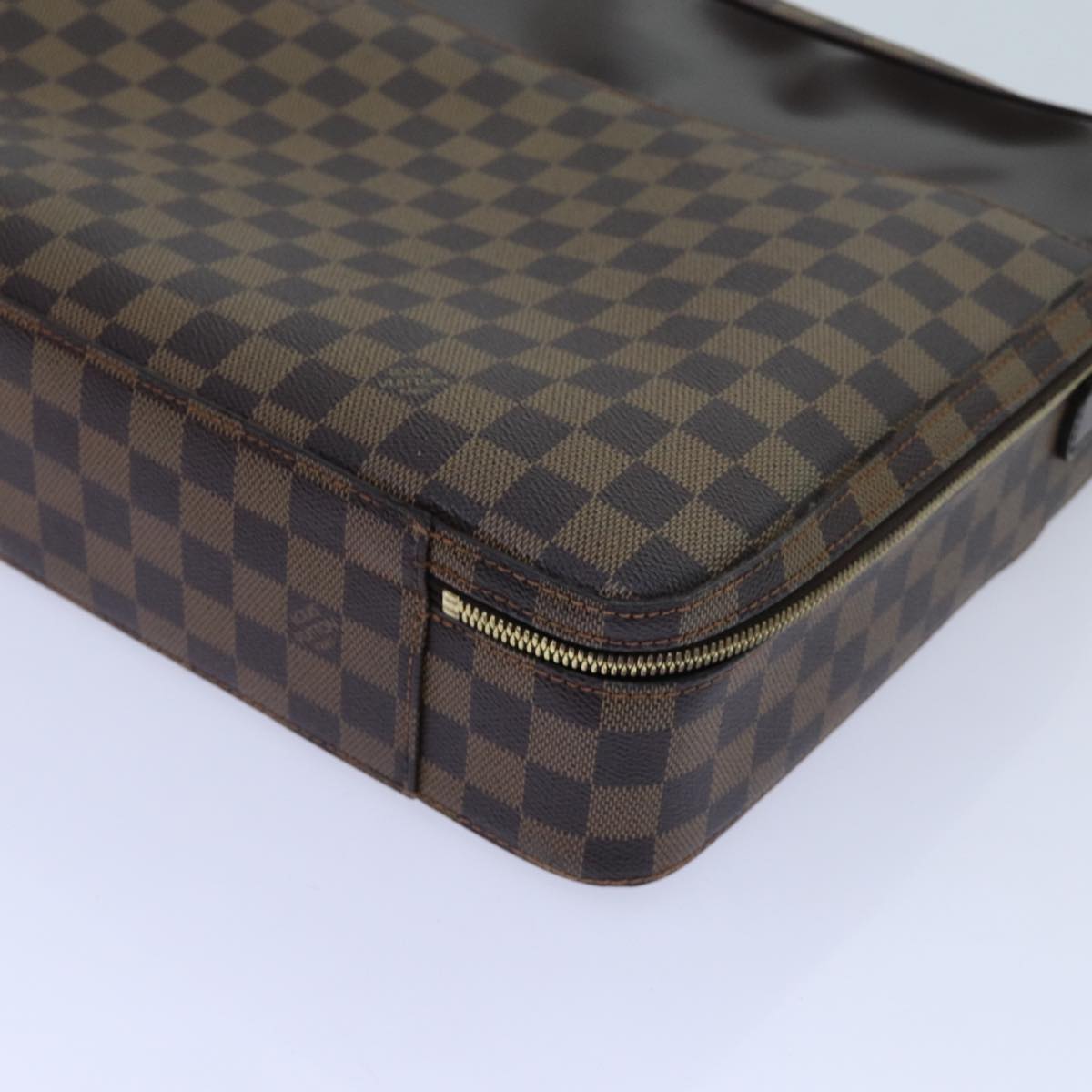 LOUIS VUITTON Damier Ebene Canvas Ordinatur Savana Bag 2way N53355 LV 71452
