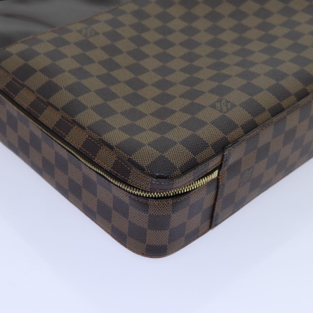 LOUIS VUITTON Damier Ebene Canvas Ordinatur Savana Bag 2way N53355 LV 71452