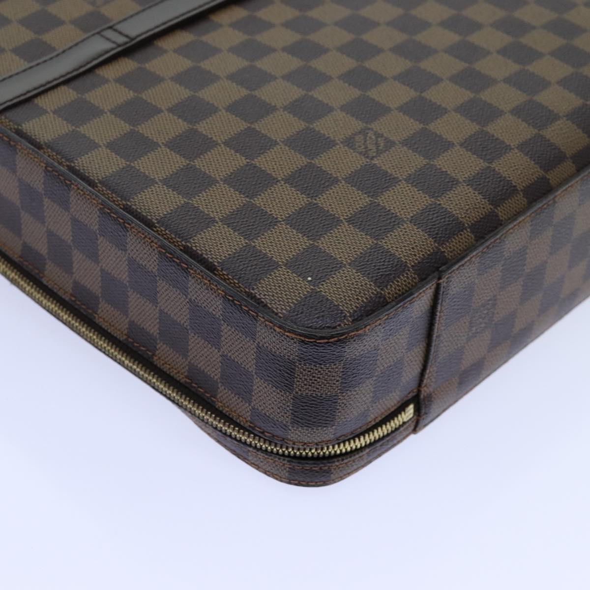 LOUIS VUITTON Damier Ebene Canvas Ordinatur Savana Bag 2way N53355 LV 71452