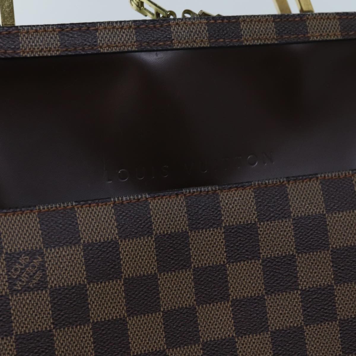 LOUIS VUITTON Damier Ebene Canvas Ordinatur Savana Bag 2way N53355 LV 71452