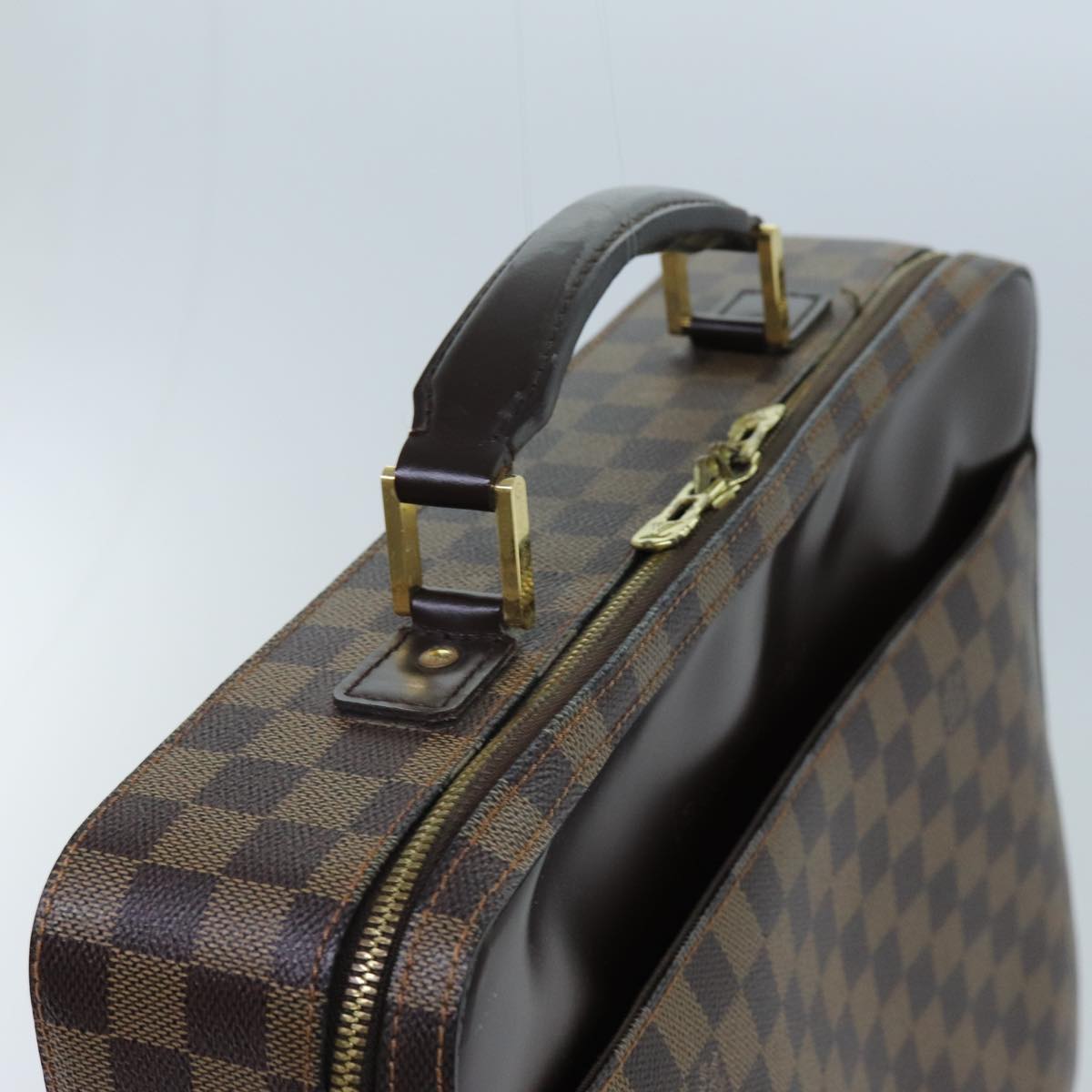 LOUIS VUITTON Damier Ebene Canvas Ordinatur Savana Bag 2way N53355 LV 71452