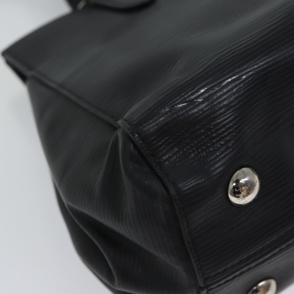 LOUIS VUITTON Epi Marley BB Hand Bag Black M94622 LV 71453
