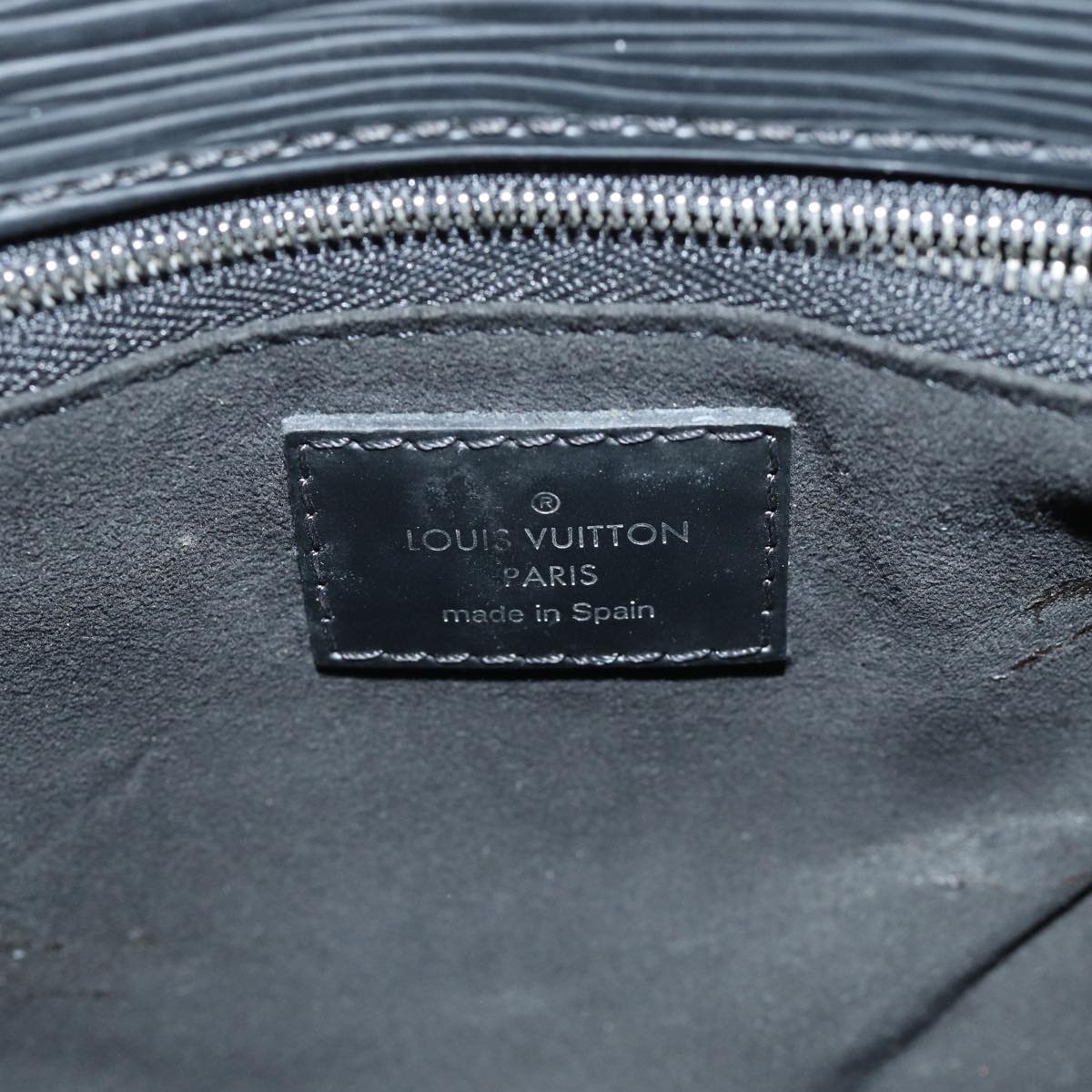 LOUIS VUITTON Epi Marley BB Hand Bag Black M94622 LV 71453