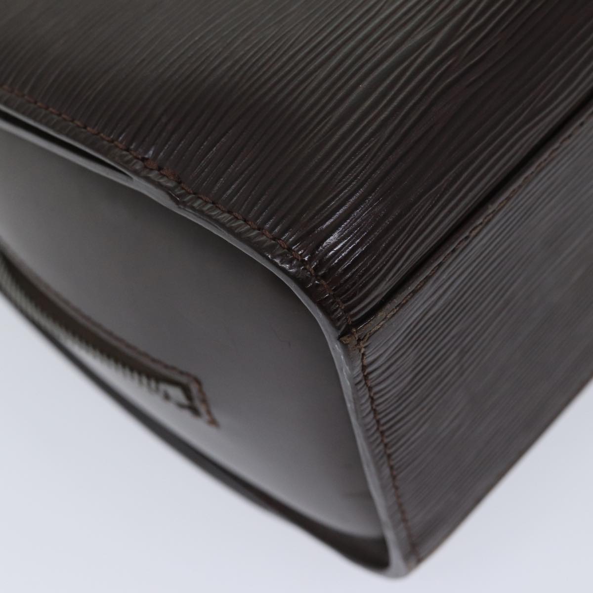 LOUIS VUITTON Epi Pont Neuf Hand Bag Mocha M5205D LV 71457
