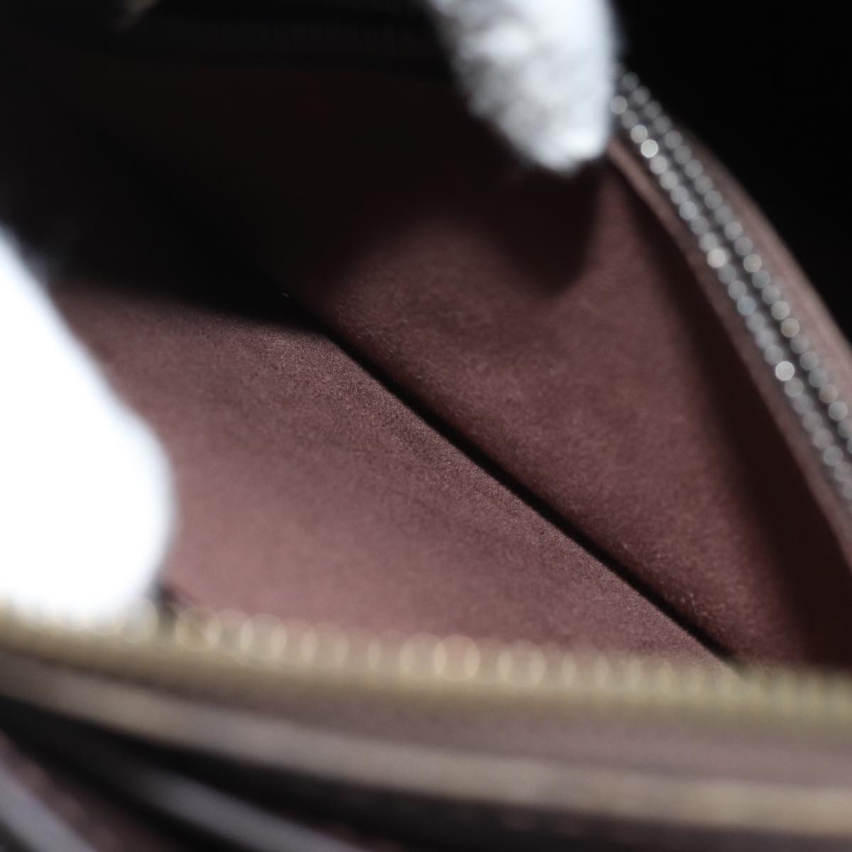 LOUIS VUITTON Epi Pont Neuf Hand Bag Mocha M5205D LV 71457