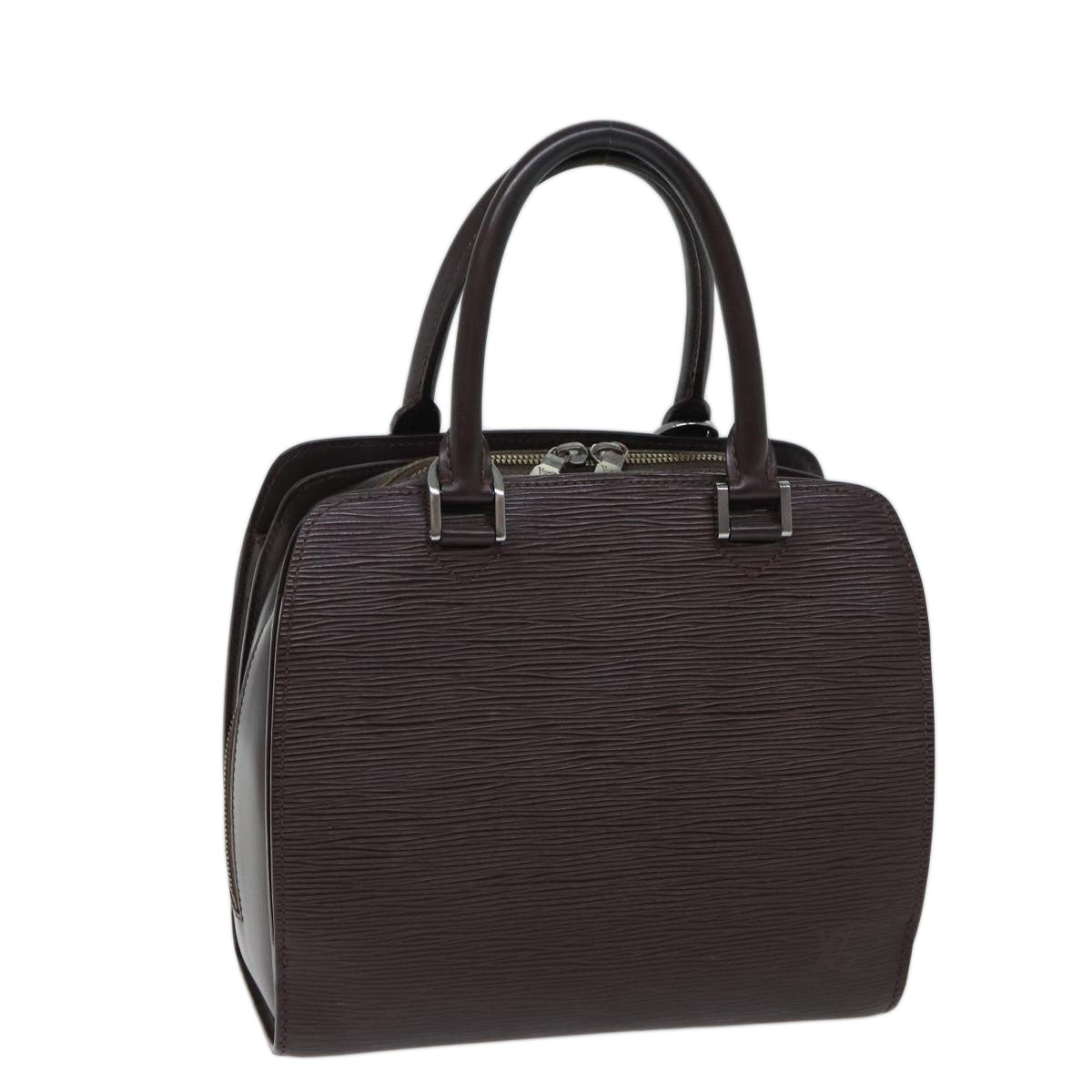 LOUIS VUITTON Epi Pont Neuf Hand Bag Mocha M5205D LV 71457