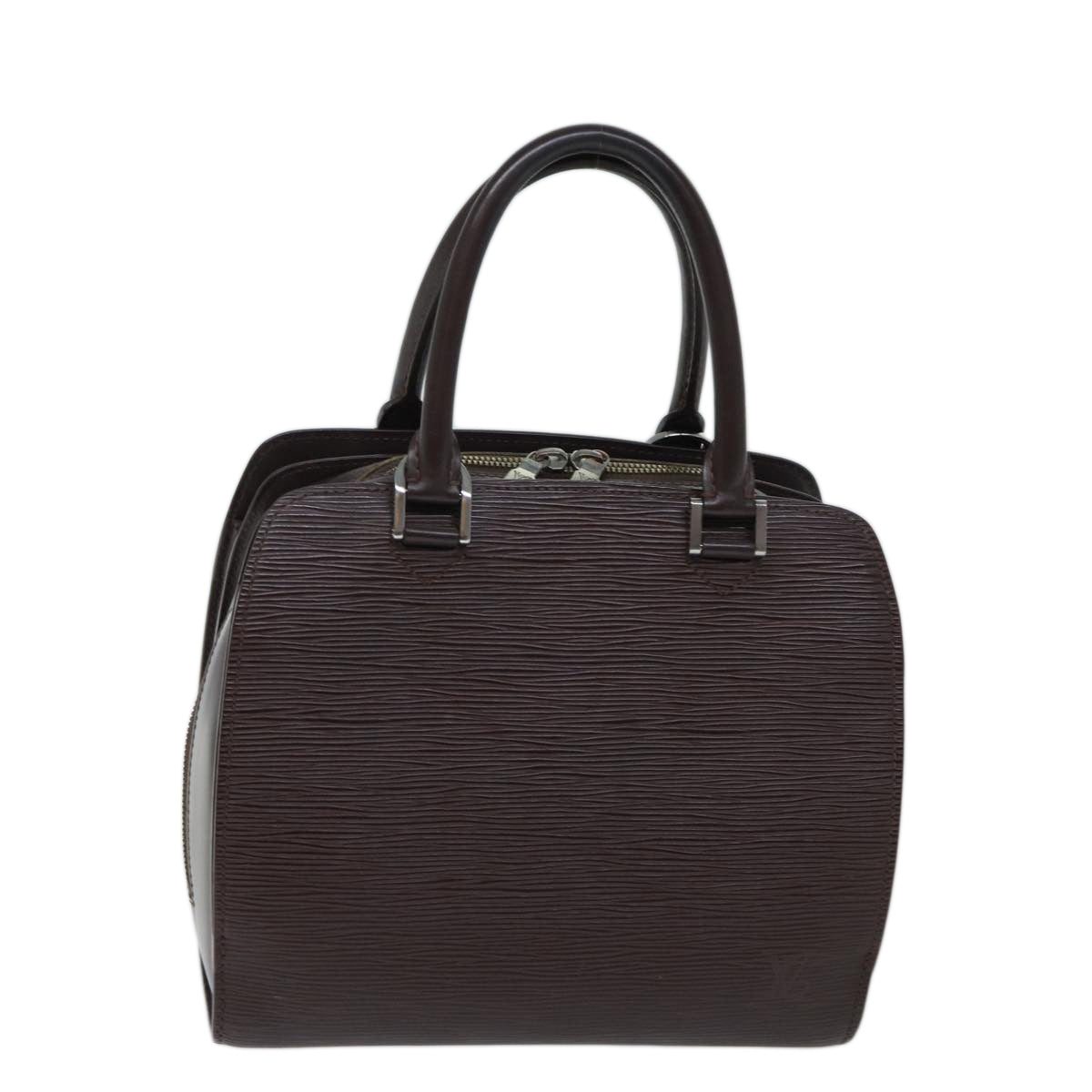 LOUIS VUITTON Epi Pont Neuf Hand Bag Mocha M5205D LV 71457