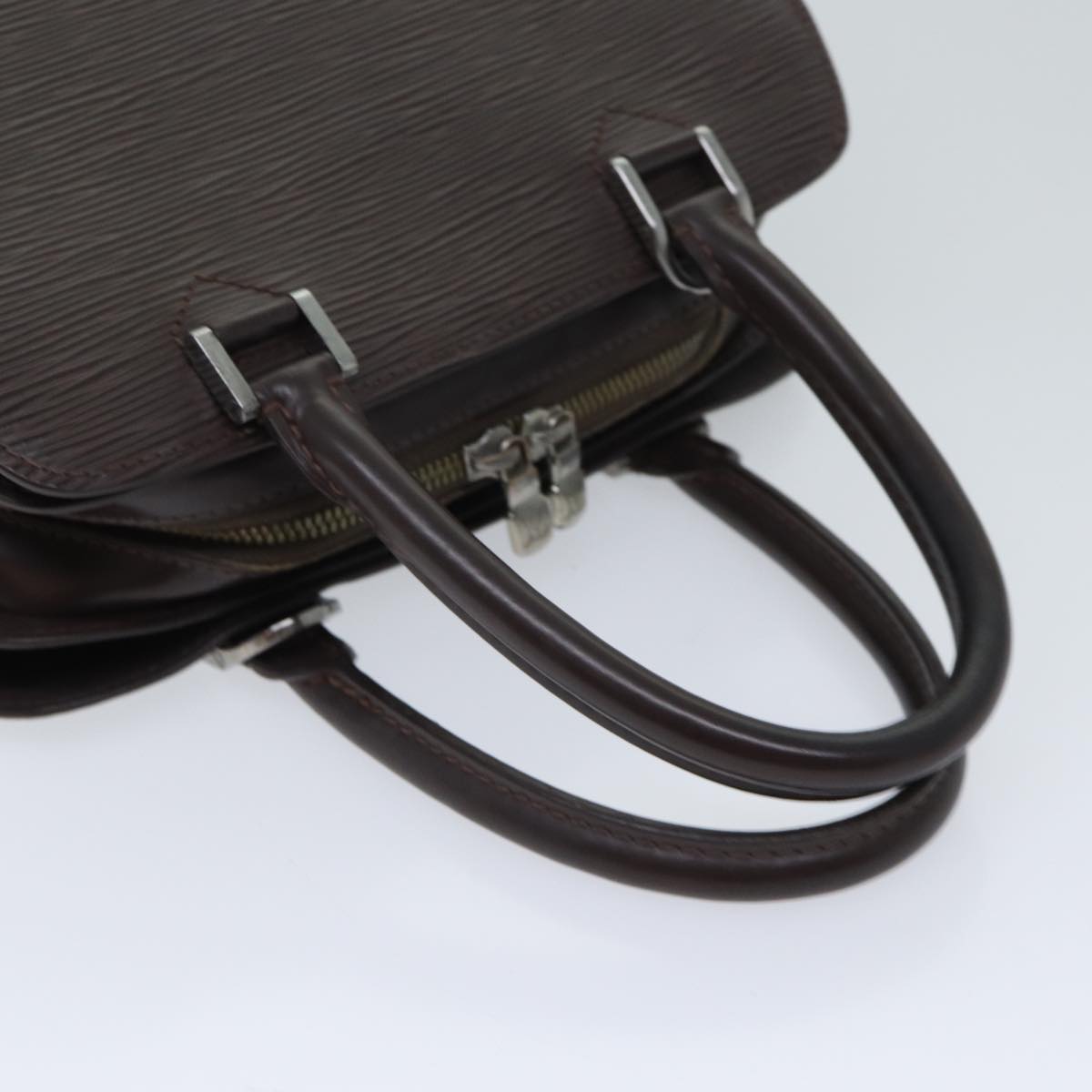 LOUIS VUITTON Epi Pont Neuf Hand Bag Mocha M5205D LV 71457