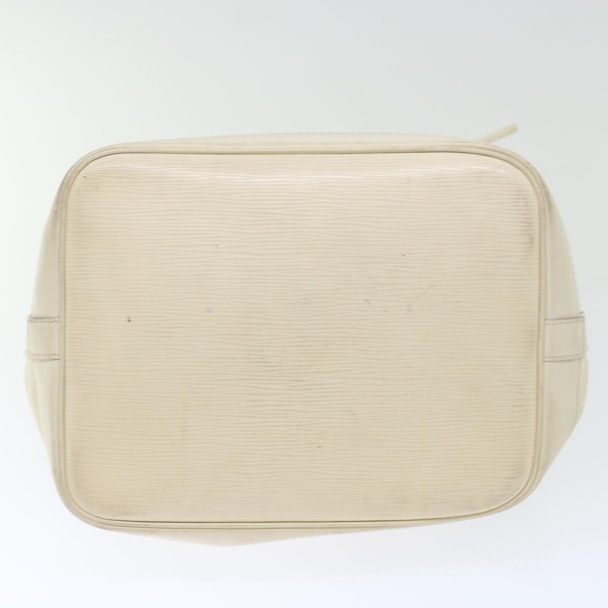 LOUIS VUITTON Epi Noe Shoulder Bag White Yvoire M4084J LV 71460
