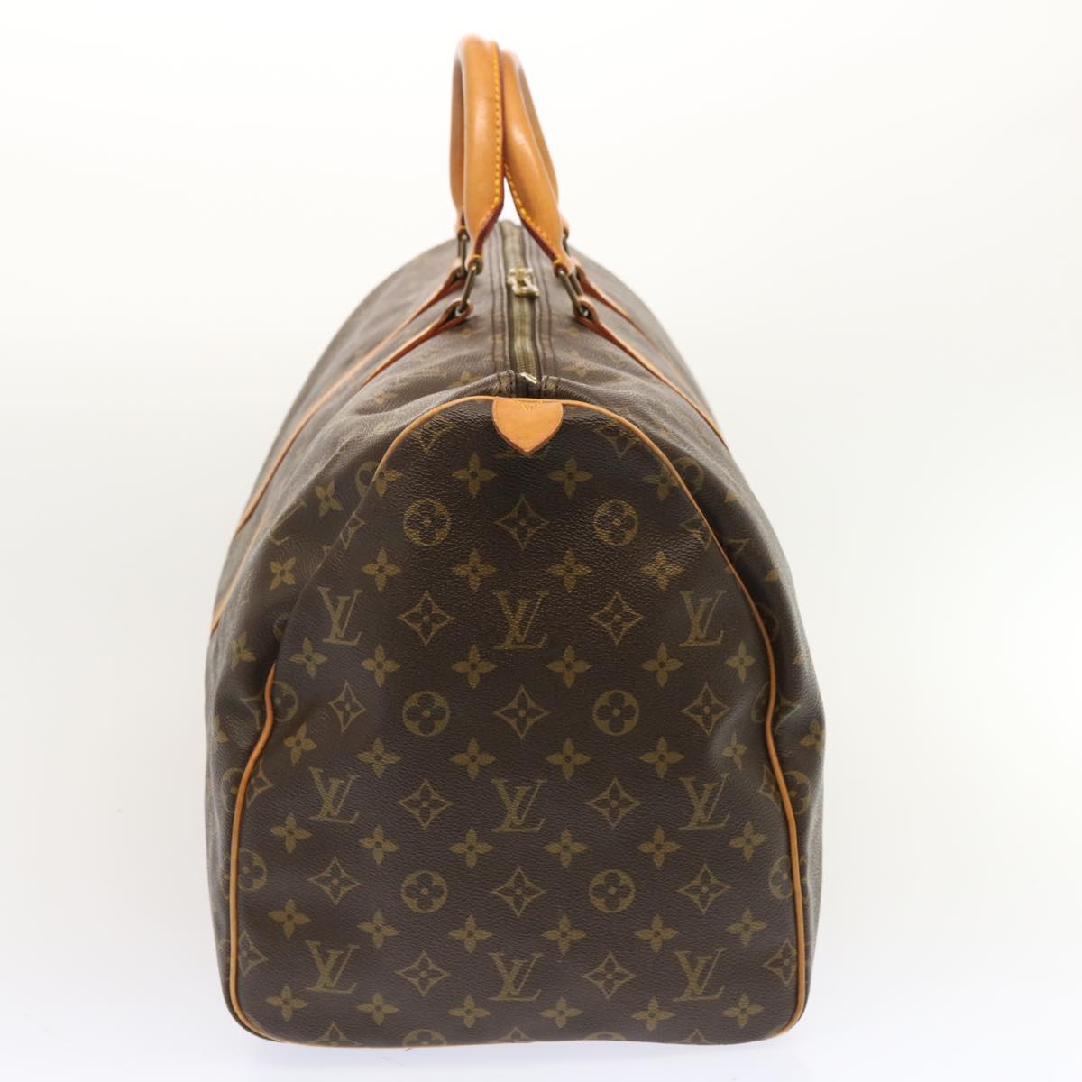 LOUIS VUITTON Monogram Keepall 55 Boston Bag M41424 LV 71471