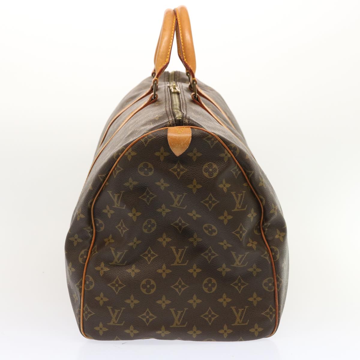 LOUIS VUITTON Monogram Keepall 55 Boston Bag M41424 LV 71471