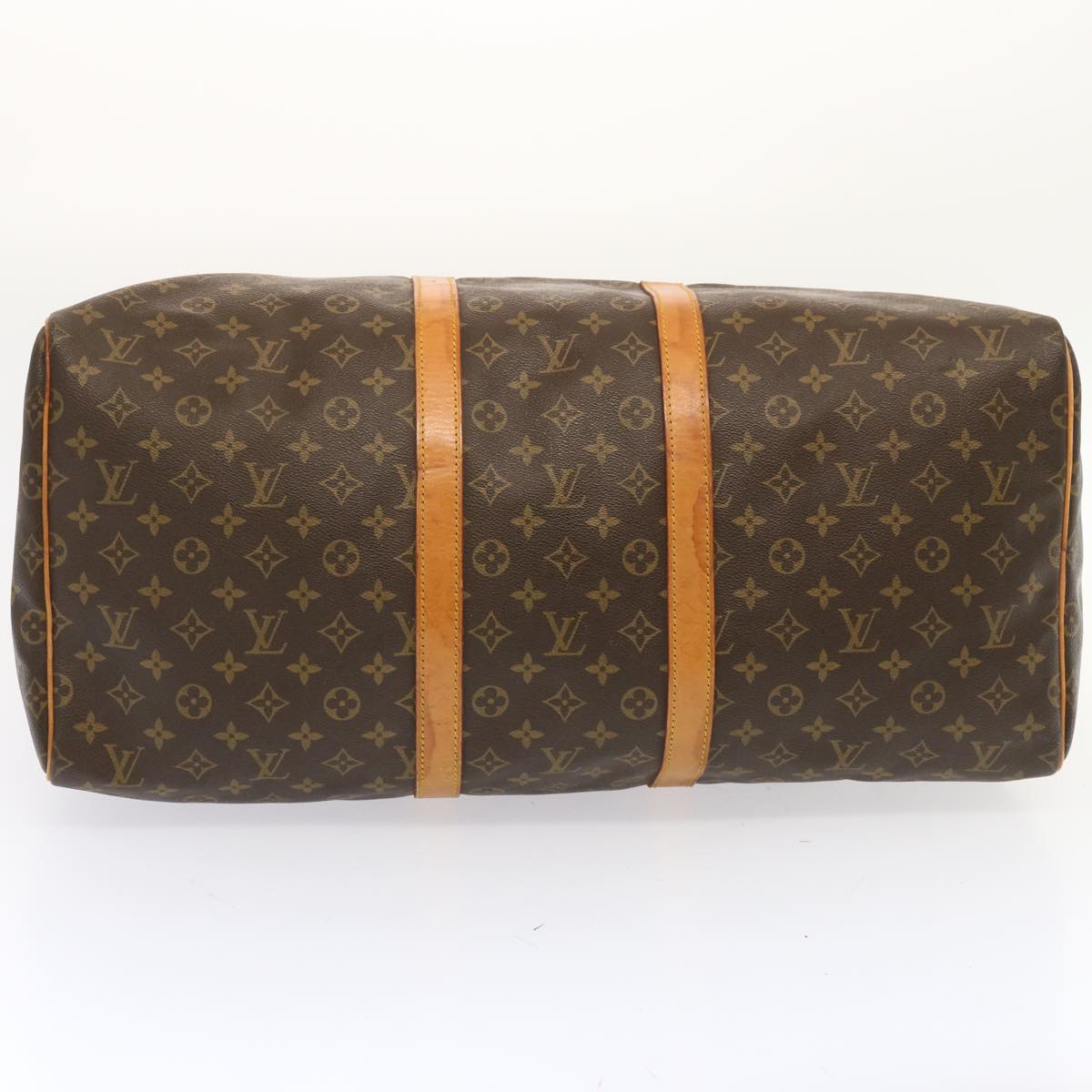LOUIS VUITTON Monogram Keepall 55 Boston Bag M41424 LV 71471