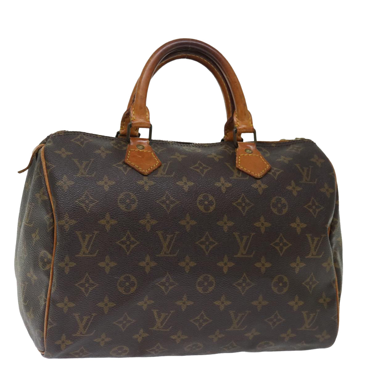 LOUIS VUITTON Monogram Speedy 30 Hand Bag M41526 LV 71478
