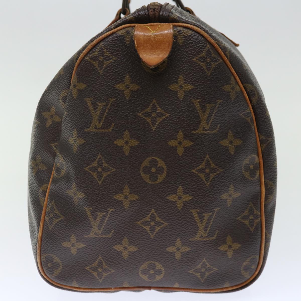 LOUIS VUITTON Monogram Speedy 30 Hand Bag M41526 LV 71478