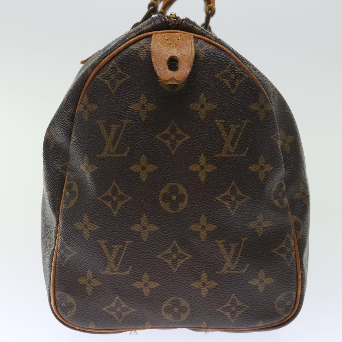 LOUIS VUITTON Monogram Speedy 30 Hand Bag M41526 LV 71478