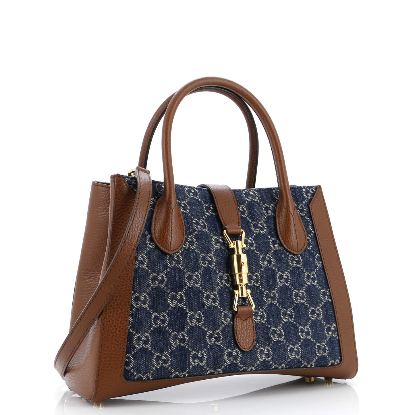 Jackie 1961 Tote GG Denim and Leather Medium