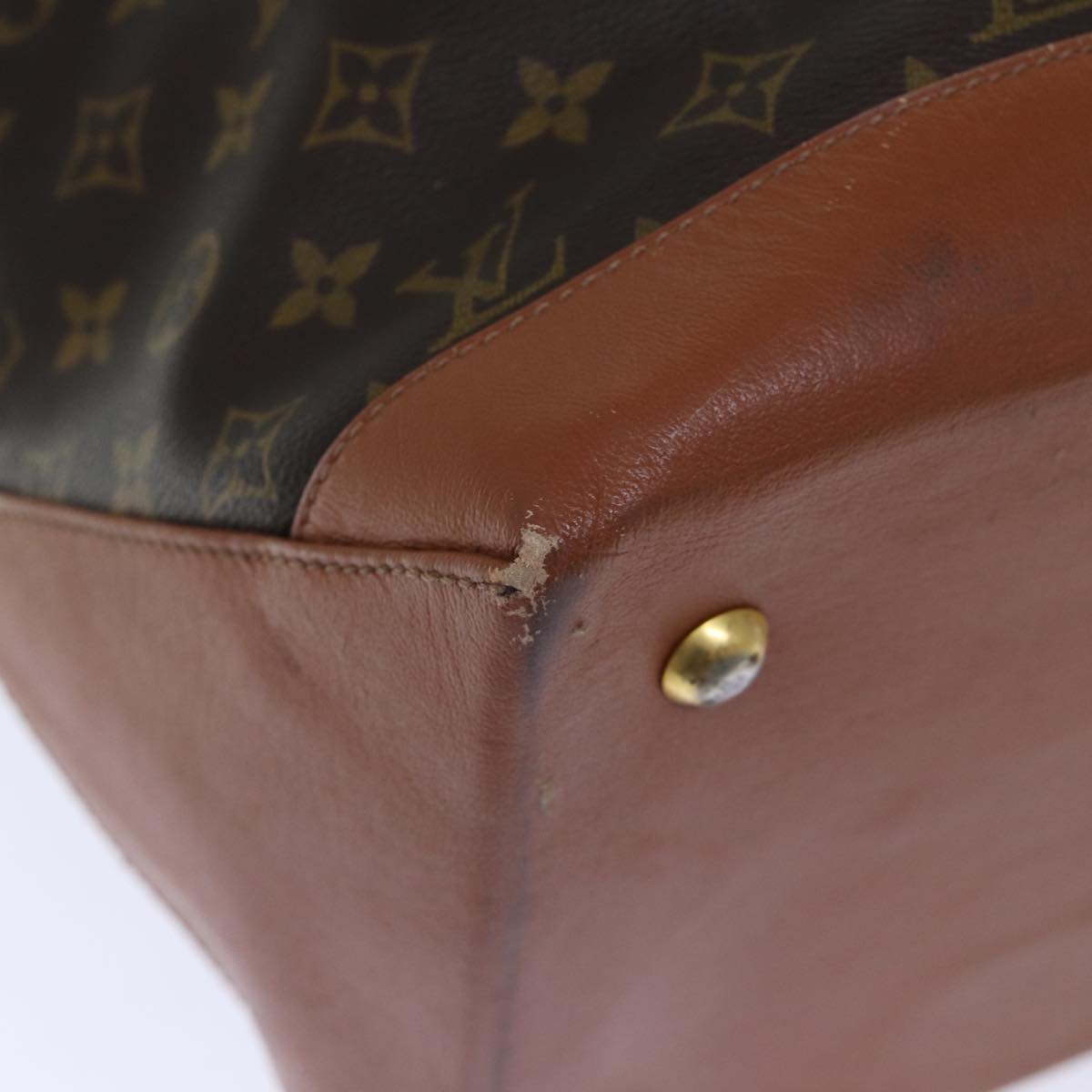 LOUIS VUITTON Monogram Sac Weekend GM Tote Bag M42420 LV 71483