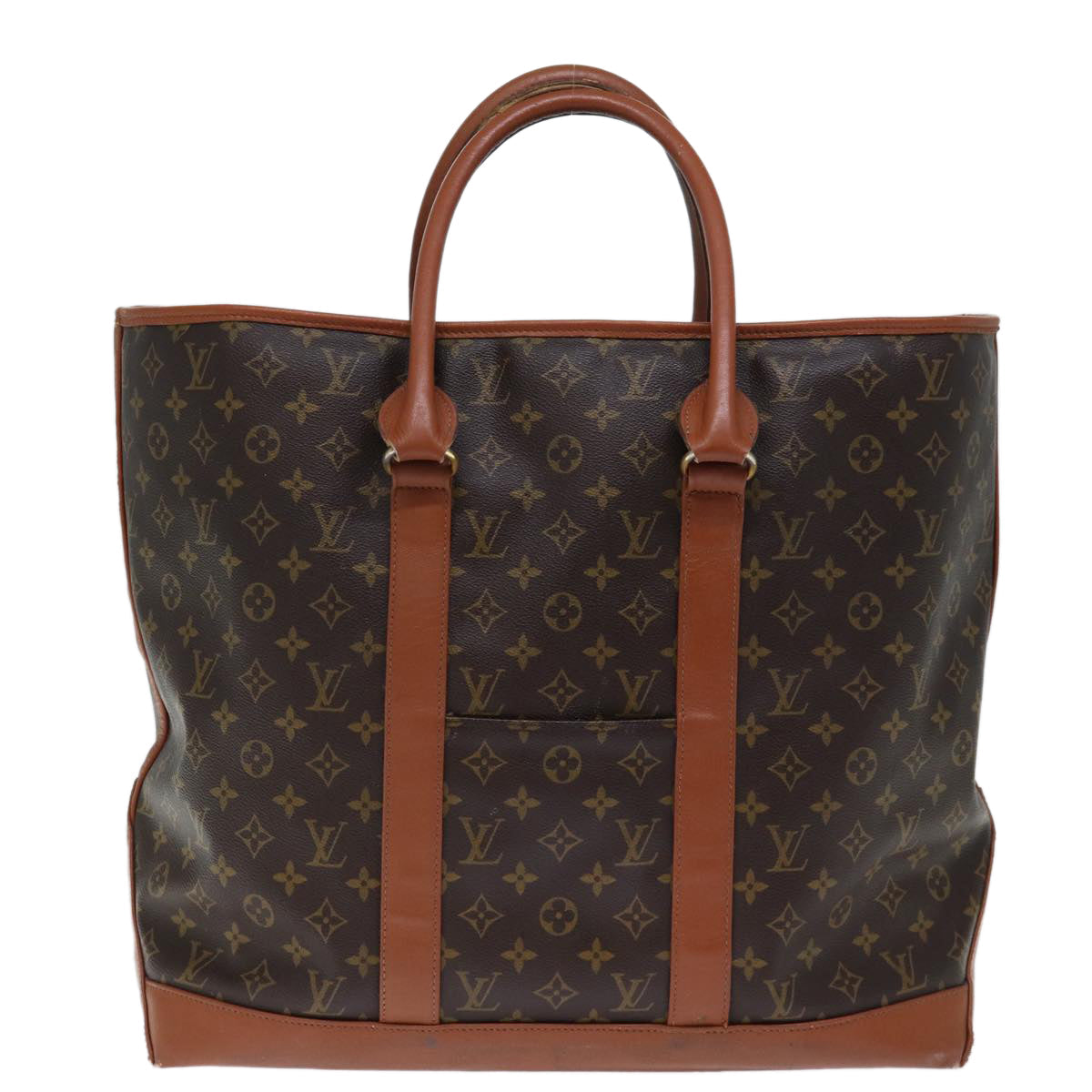 LOUIS VUITTON Monogram Sac Weekend GM Tote Bag M42420 LV 71483