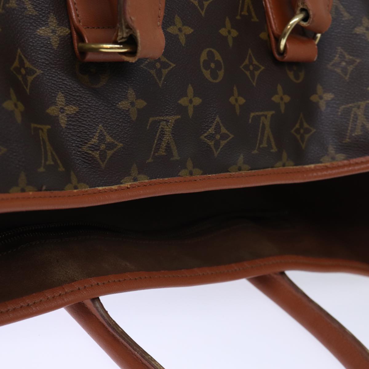 LOUIS VUITTON Monogram Sac Weekend GM Tote Bag M42420 LV 71483