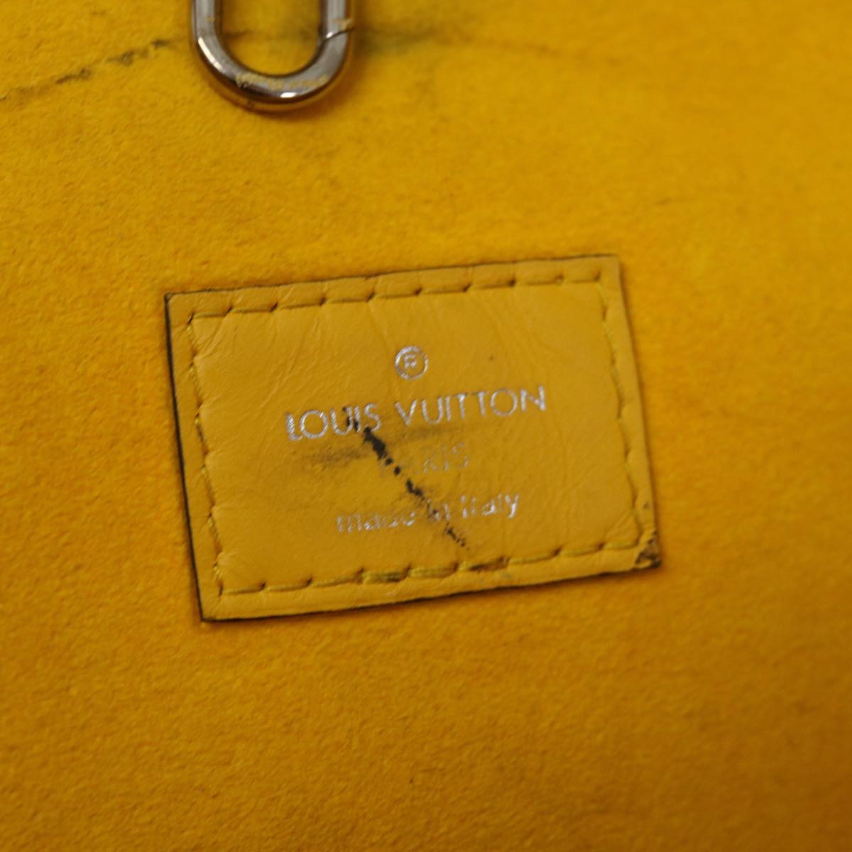 LOUIS VUITTON Epi Neverfull MM Tote Bag Mimosa M40957 LV 71485