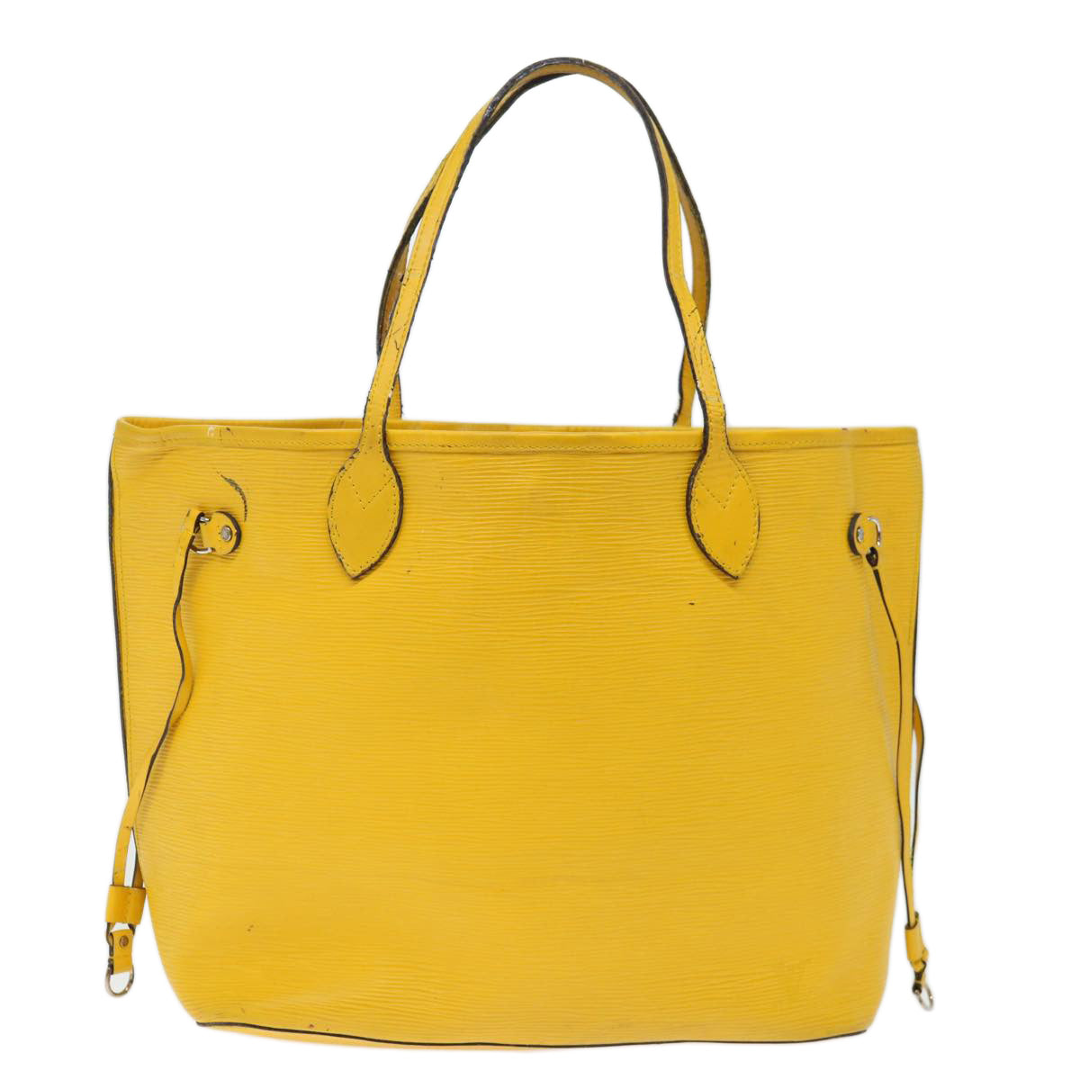 LOUIS VUITTON Epi Neverfull MM Tote Bag Mimosa M40957 LV 71485