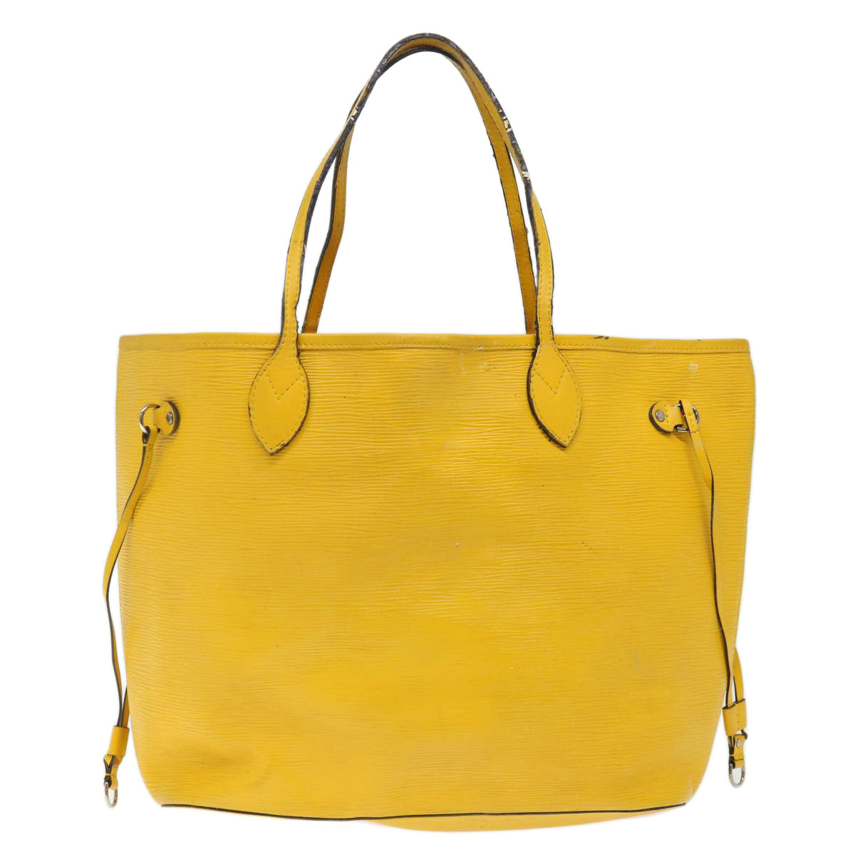 LOUIS VUITTON Epi Neverfull MM Tote Bag Mimosa M40957 LV 71485