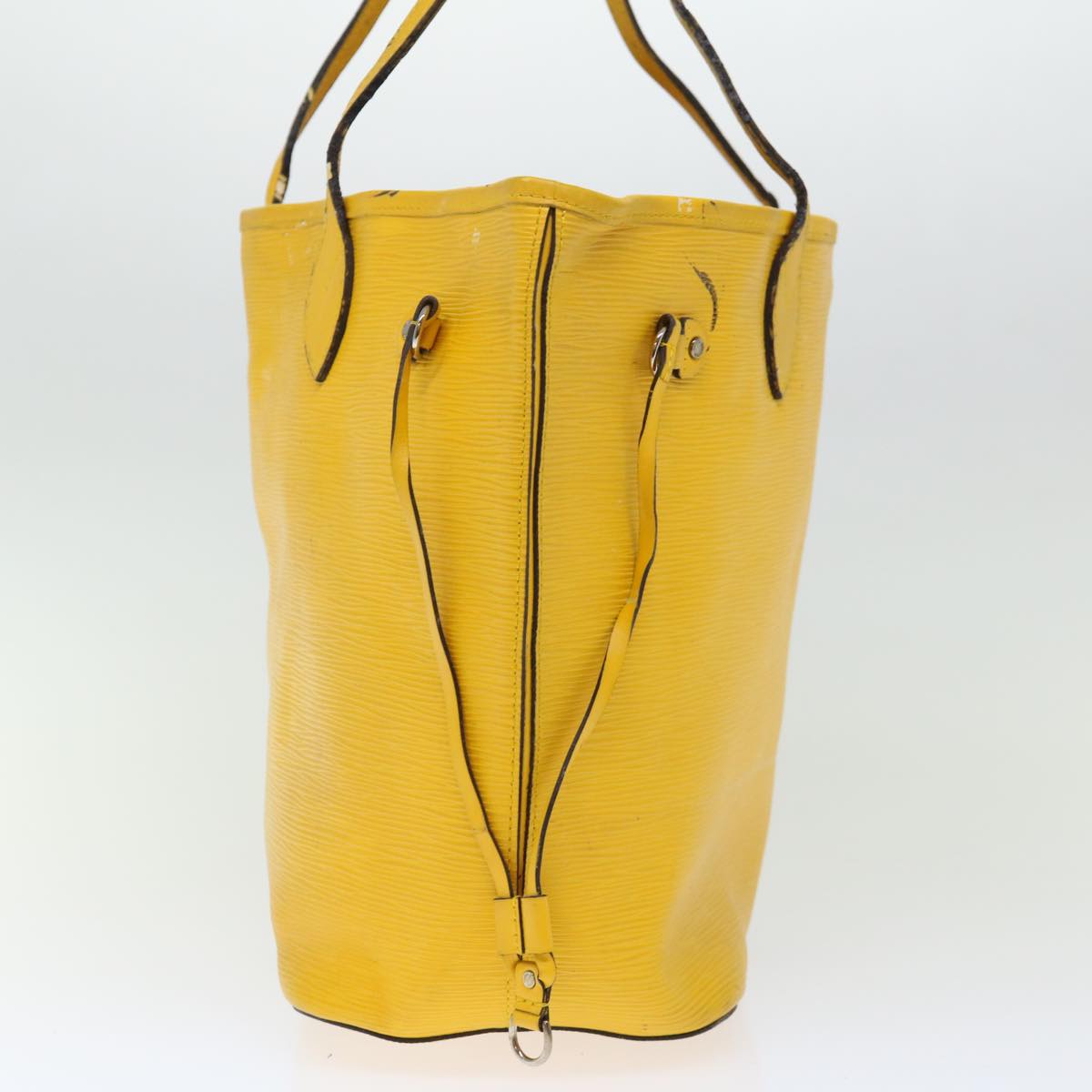 LOUIS VUITTON Epi Neverfull MM Tote Bag Mimosa M40957 LV 71485