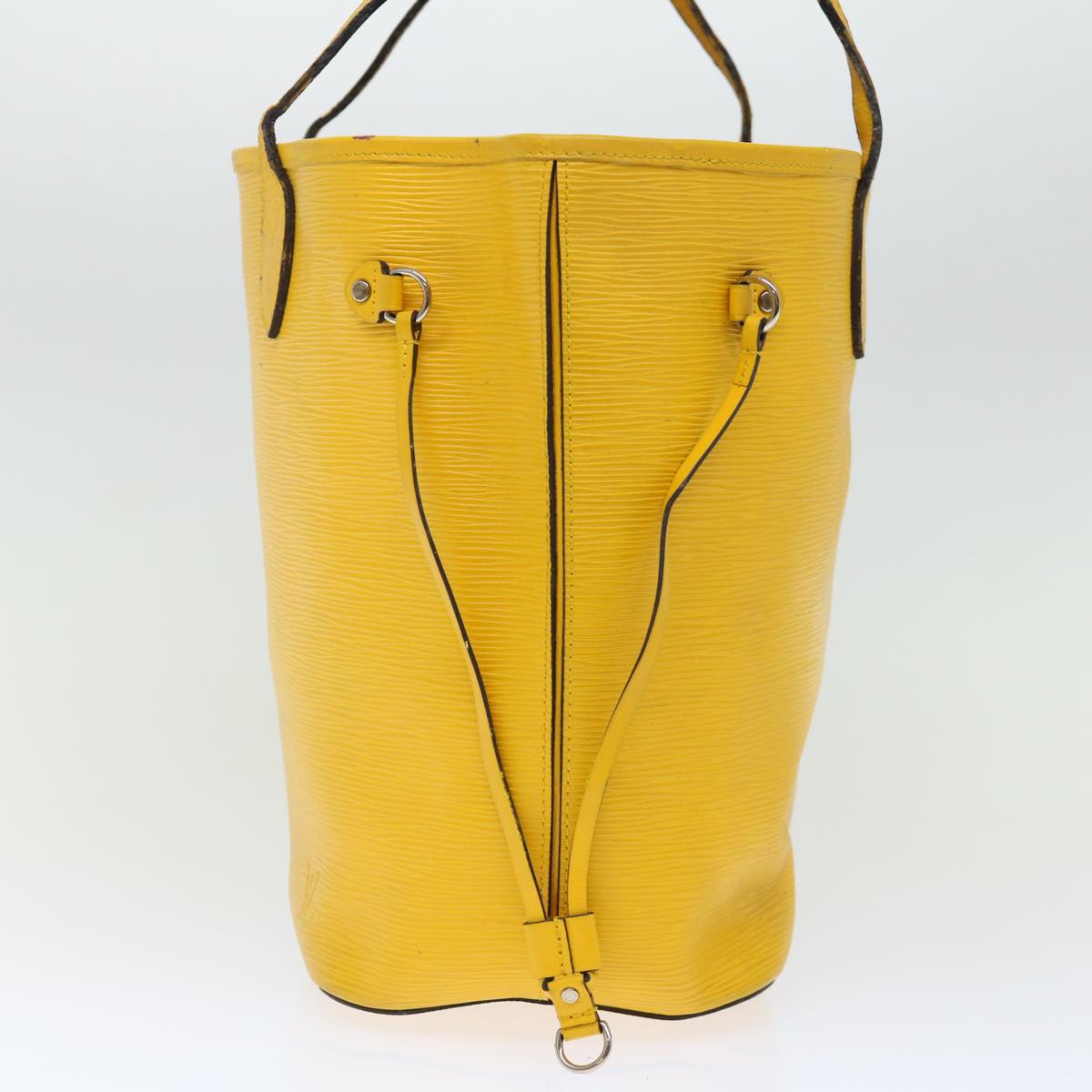 LOUIS VUITTON Epi Neverfull MM Tote Bag Mimosa M40957 LV 71485