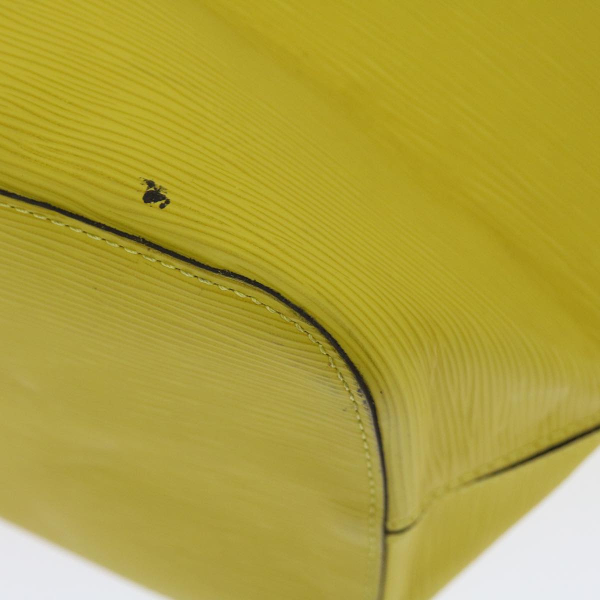 LOUIS VUITTON Epi Neverfull MM Tote Bag Yellow Pistachian M40956 LV 71486