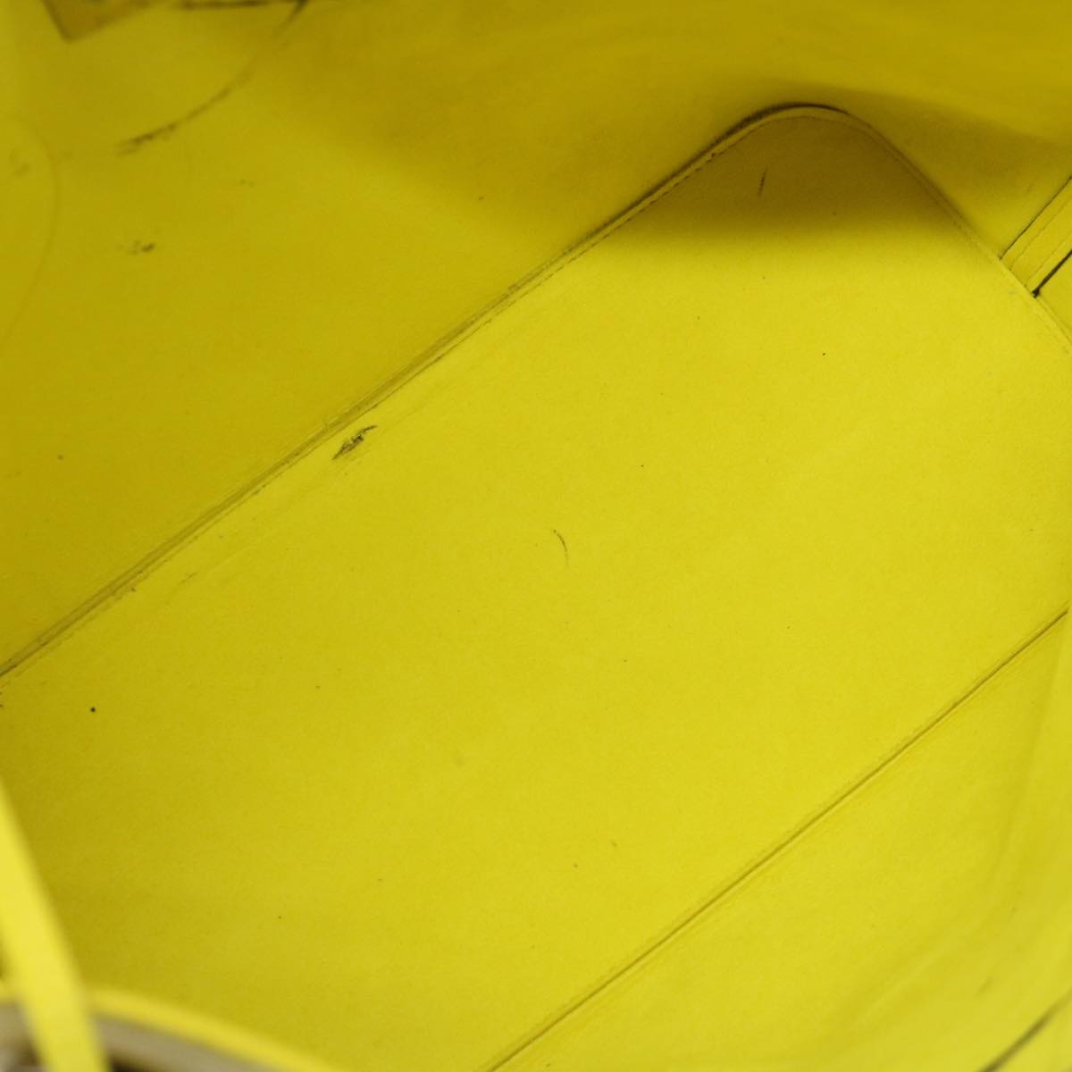 LOUIS VUITTON Epi Neverfull MM Tote Bag Yellow Pistachian M40956 LV 71486