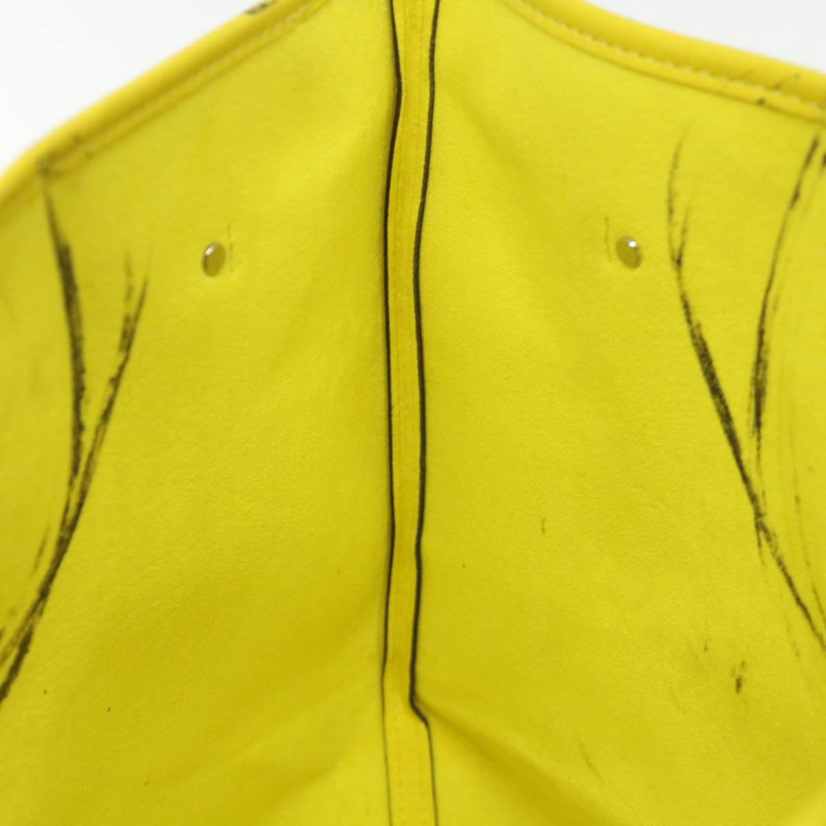 LOUIS VUITTON Epi Neverfull MM Tote Bag Yellow Pistachian M40956 LV 71486