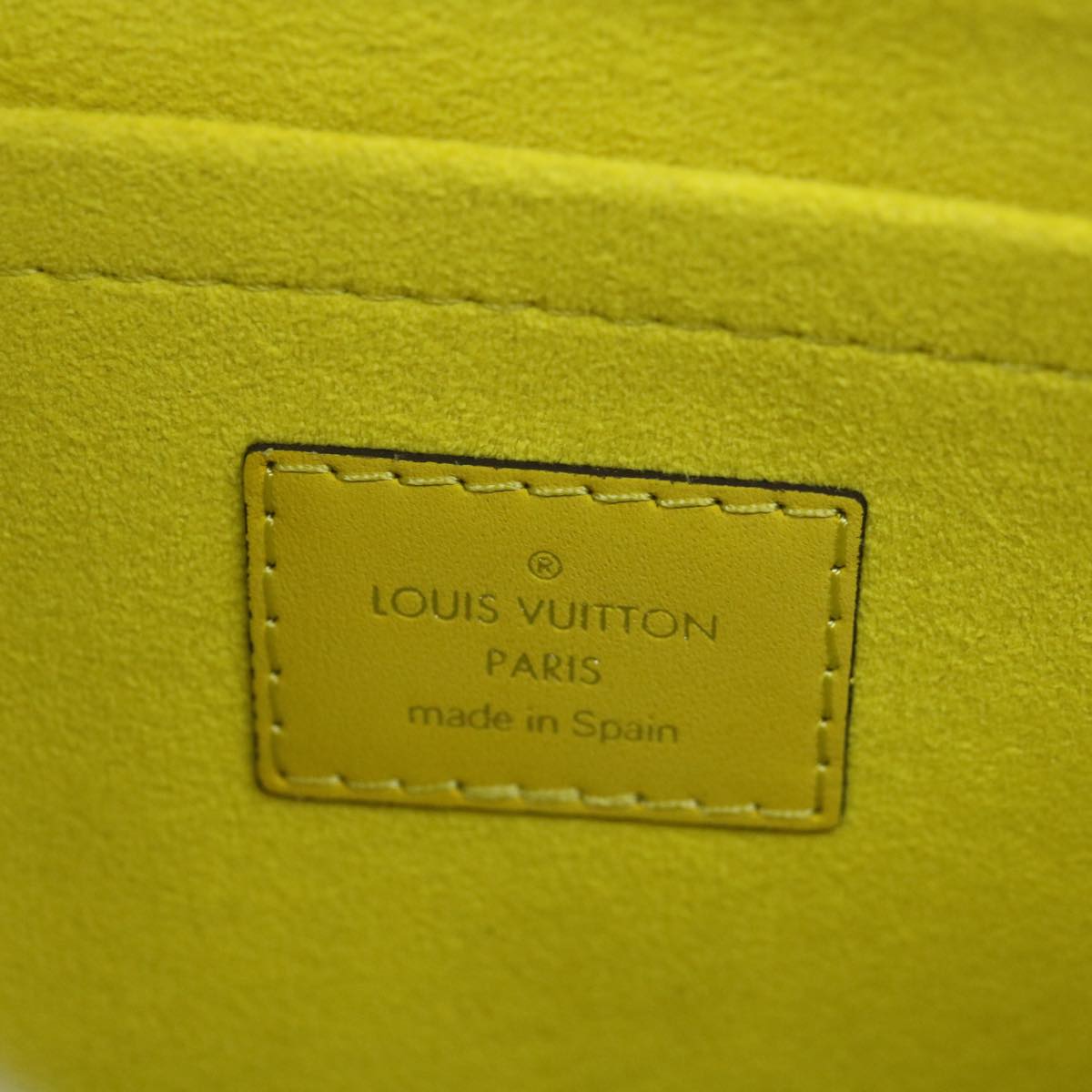 LOUIS VUITTON Epi Neverfull MM Tote Bag Yellow Pistachian M40956 LV 71486