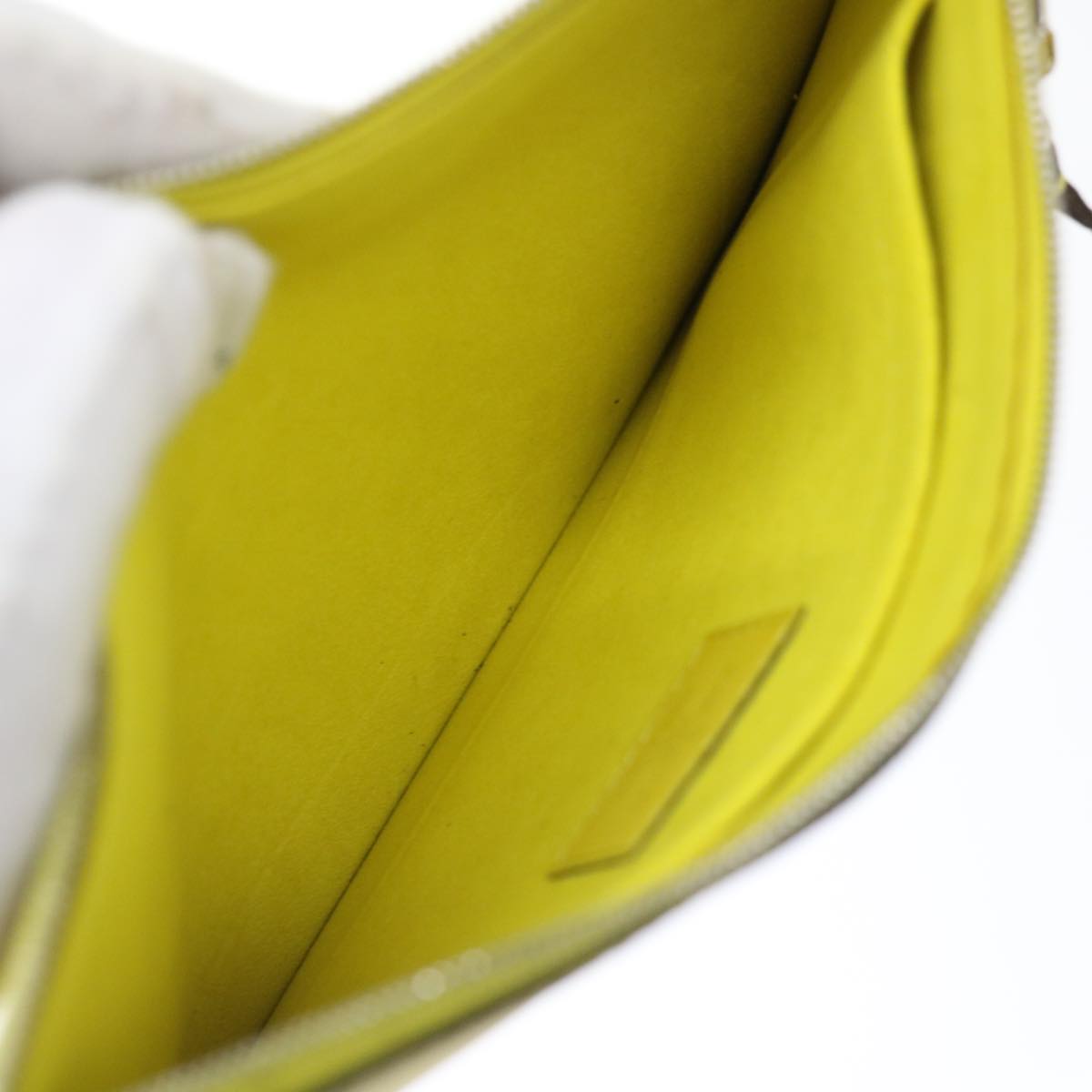LOUIS VUITTON Epi Neverfull MM Tote Bag Yellow Pistachian M40956 LV 71486