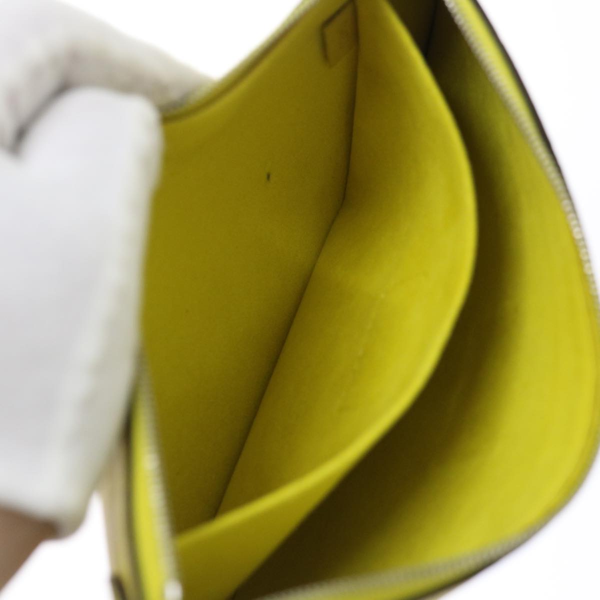 LOUIS VUITTON Epi Neverfull MM Tote Bag Yellow Pistachian M40956 LV 71486