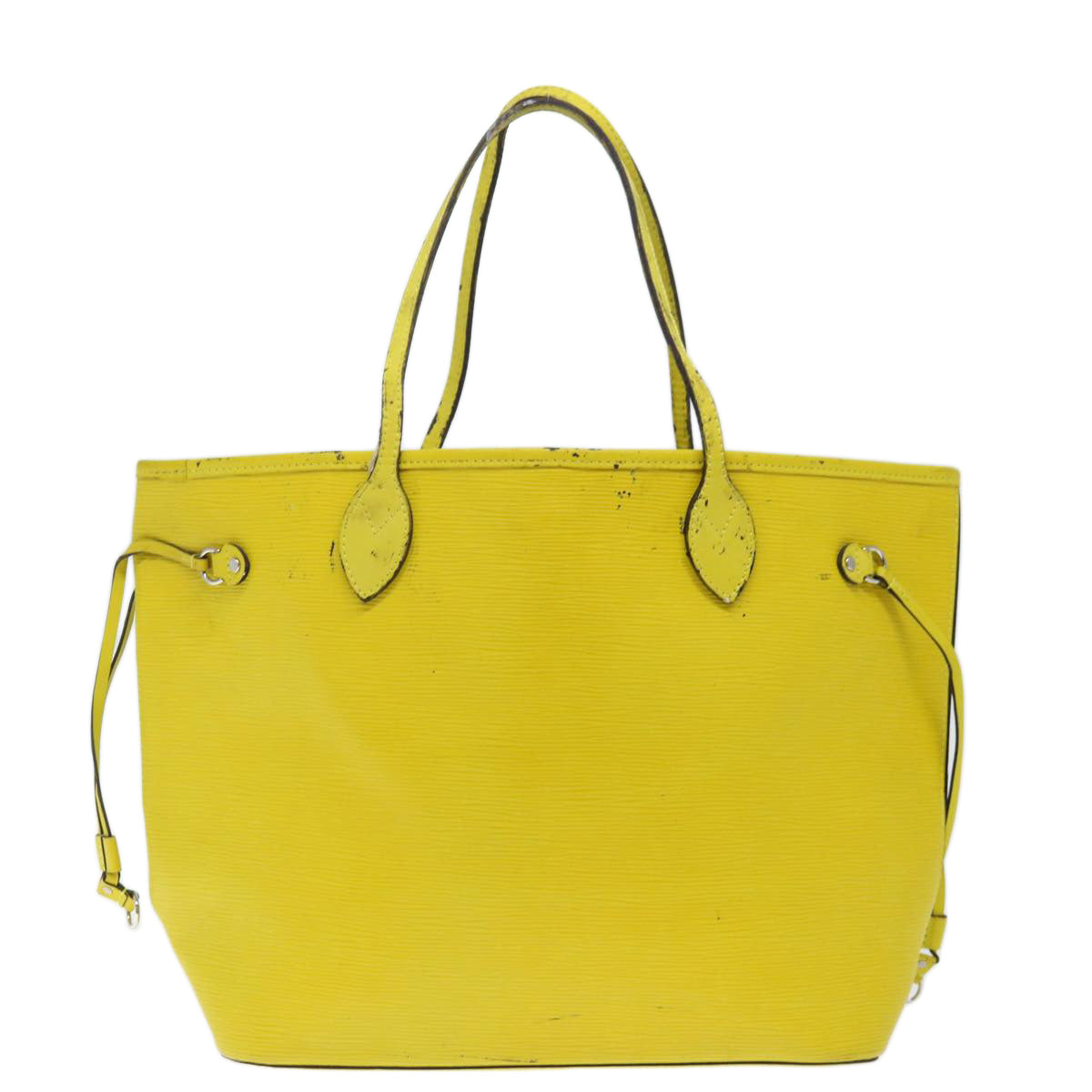 LOUIS VUITTON Epi Neverfull MM Tote Bag Yellow Pistachian M40956 LV 71486