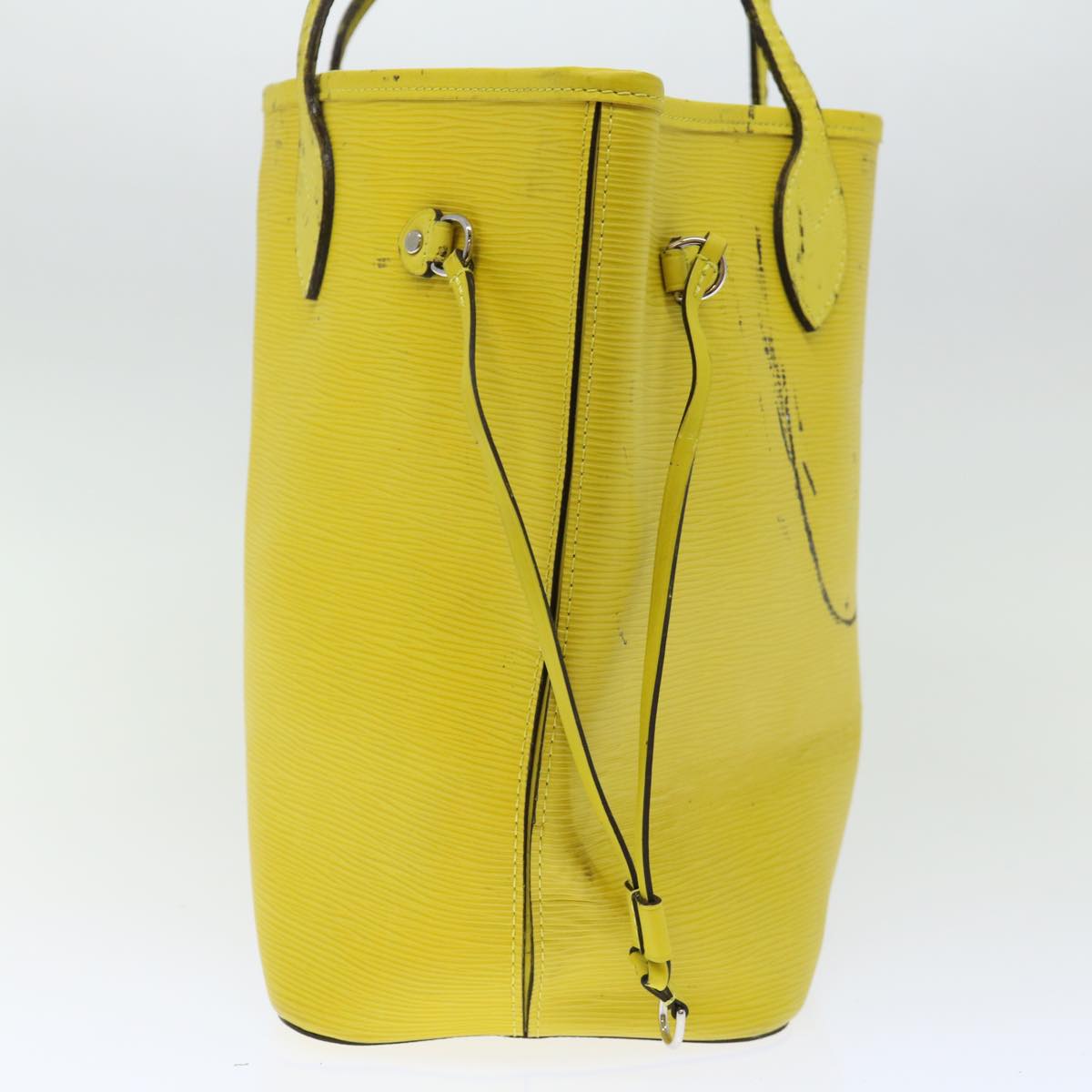 LOUIS VUITTON Epi Neverfull MM Tote Bag Yellow Pistachian M40956 LV 71486