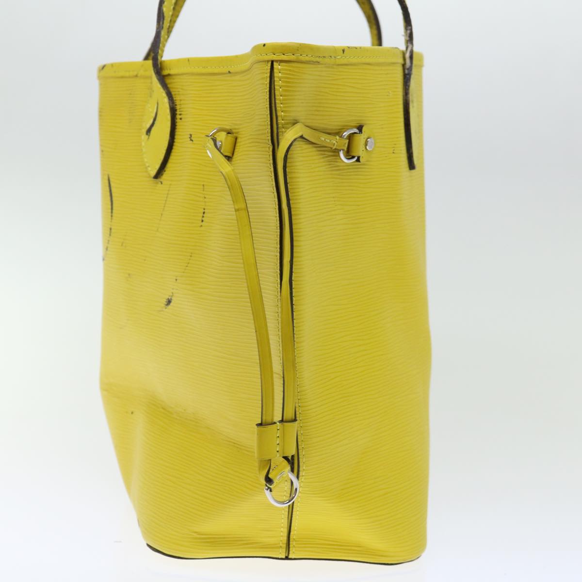 LOUIS VUITTON Epi Neverfull MM Tote Bag Yellow Pistachian M40956 LV 71486