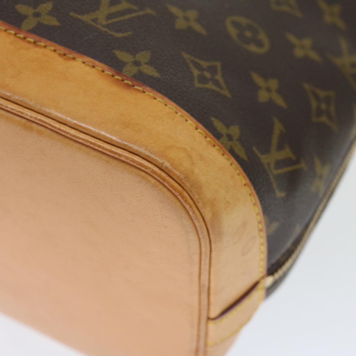 LOUIS VUITTON Monogram Alma Hand Bag M51130 LV 71491