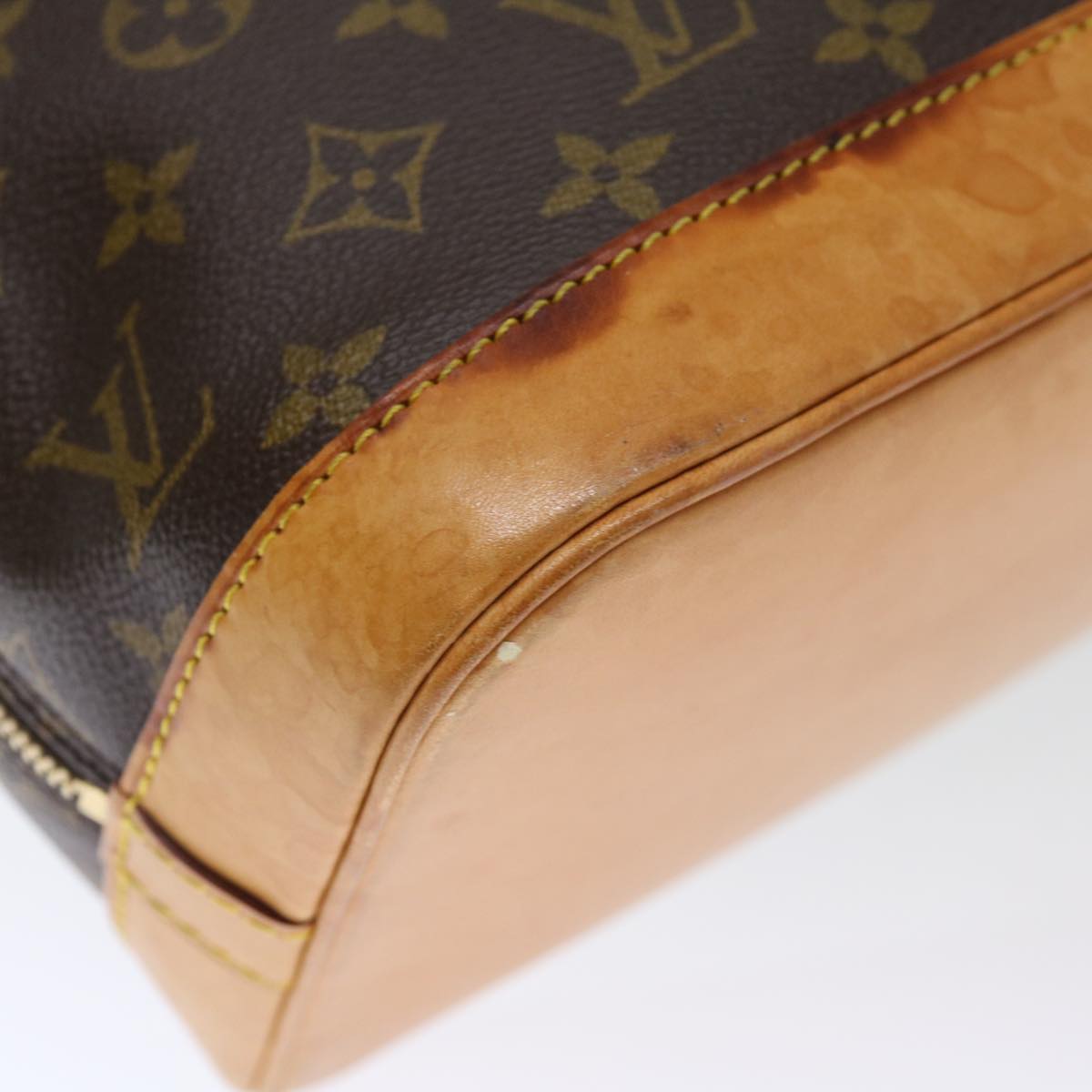 LOUIS VUITTON Monogram Alma Hand Bag M51130 LV 71491