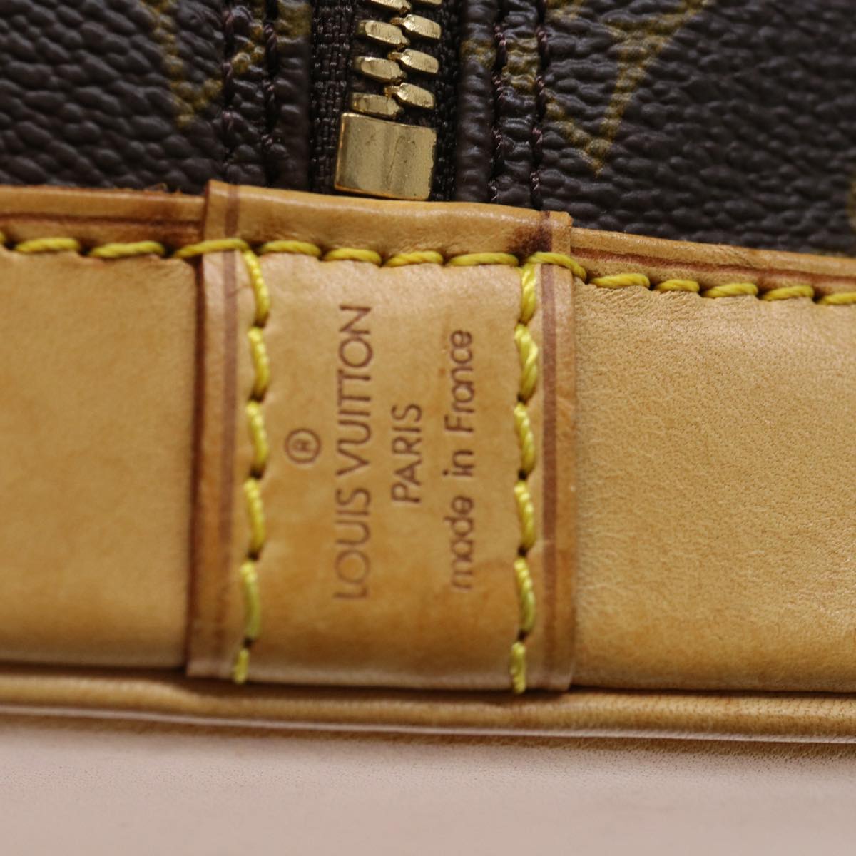 LOUIS VUITTON Monogram Alma Hand Bag M51130 LV 71491