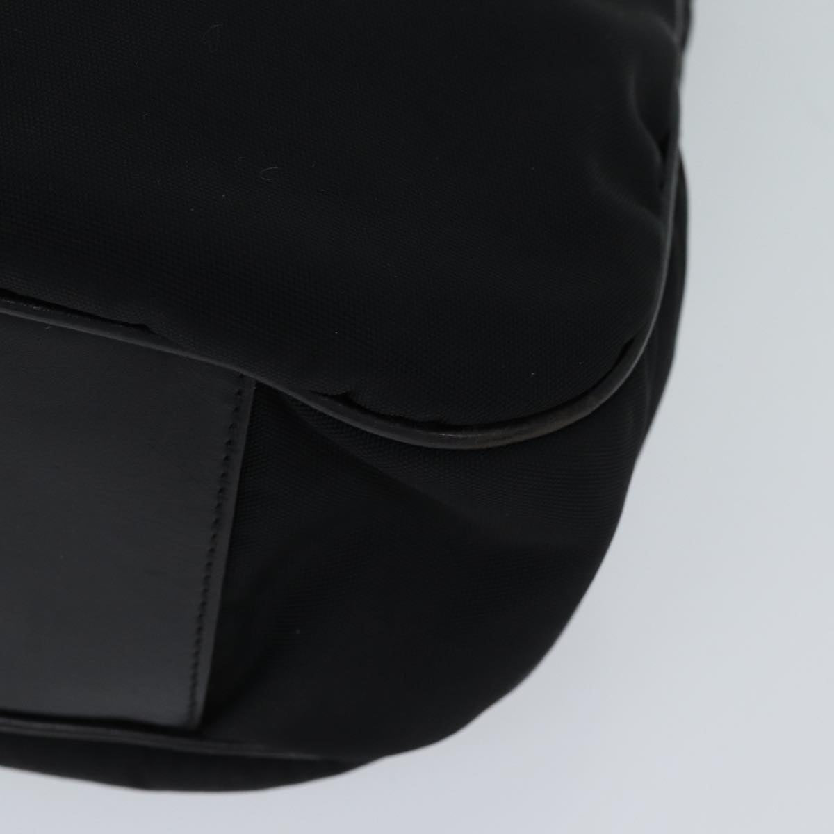GUCCI Bamboo Shoulder Bag Nylon 2way Black 001 1577 1781 71530