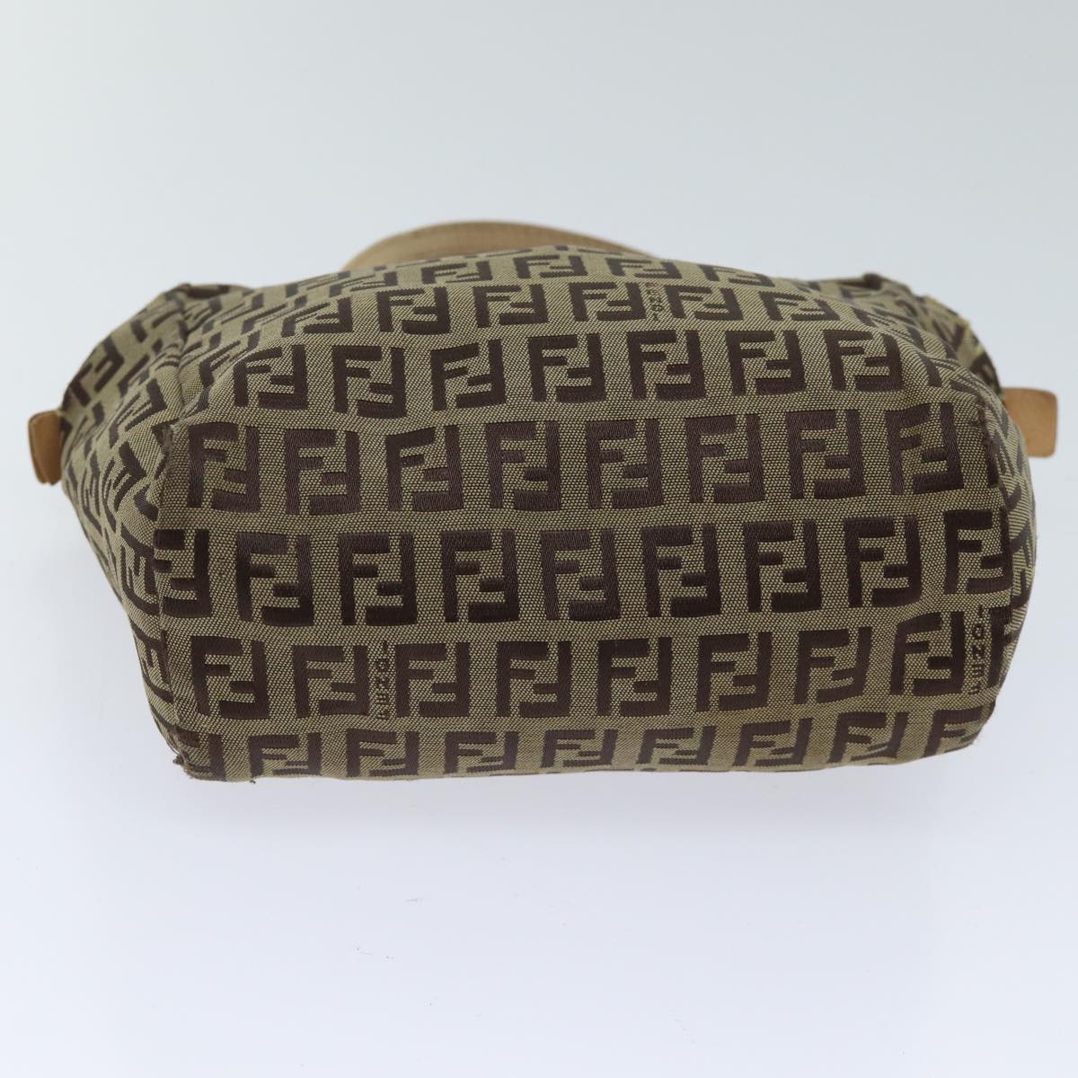 FENDI Zucchino Canvas Hand Bag Beige 71559