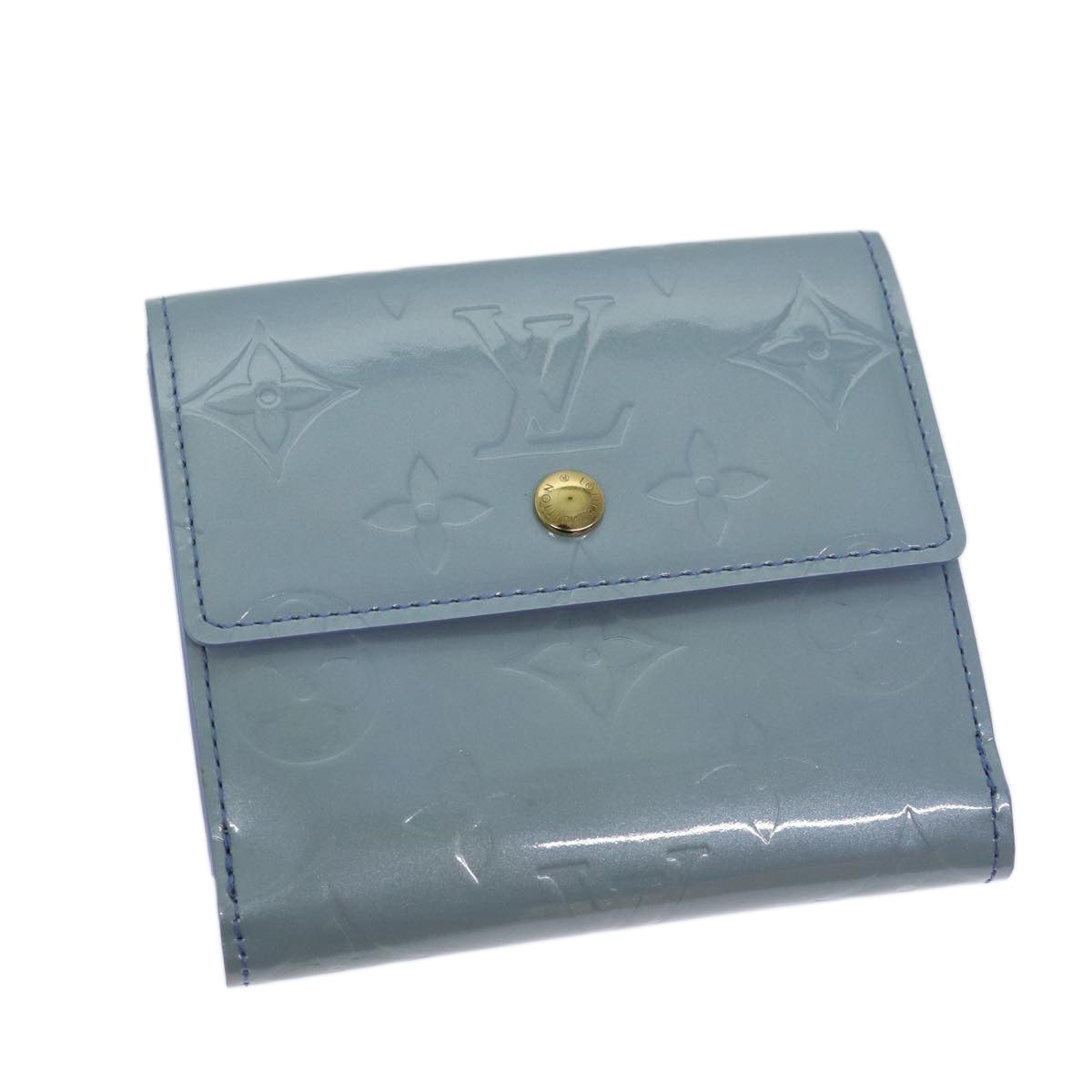LOUIS VUITTON Monogram Vernis Portefeuille Elise Wallet Lavande LV 71569