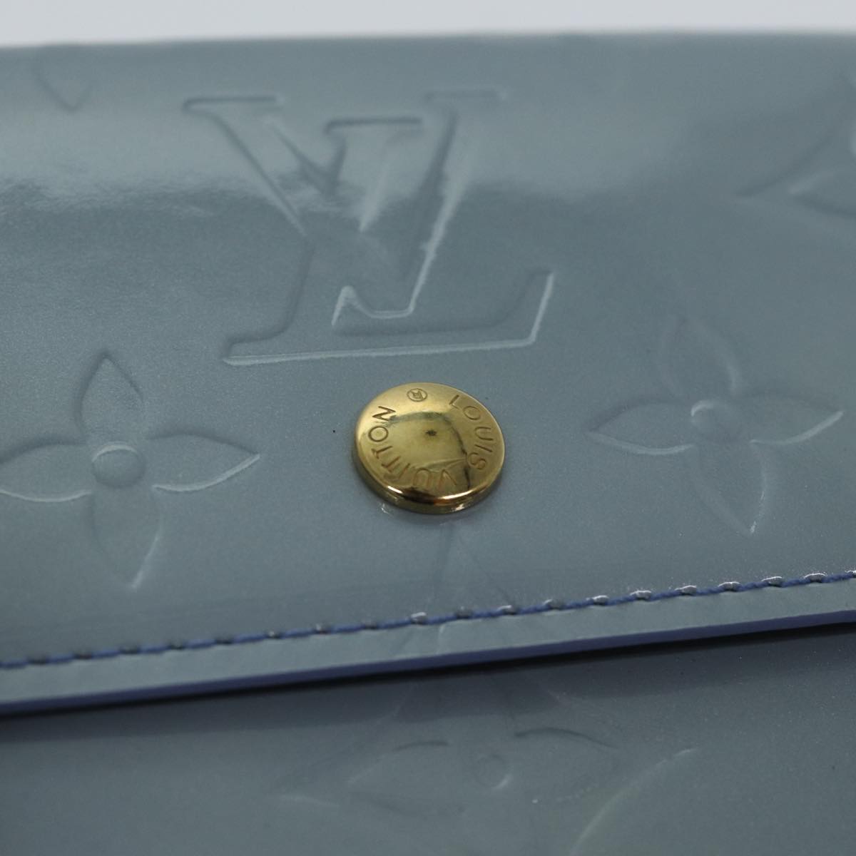 LOUIS VUITTON Monogram Vernis Portefeuille Elise Wallet Lavande LV 71569