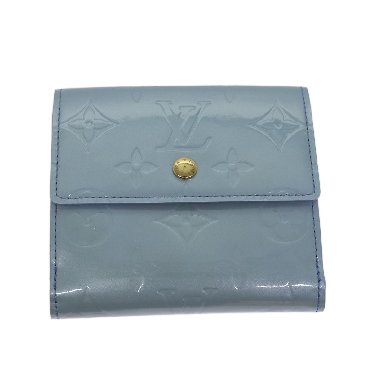 LOUIS VUITTON Monogram Vernis Portefeuille Elise Wallet Lavande LV 71569